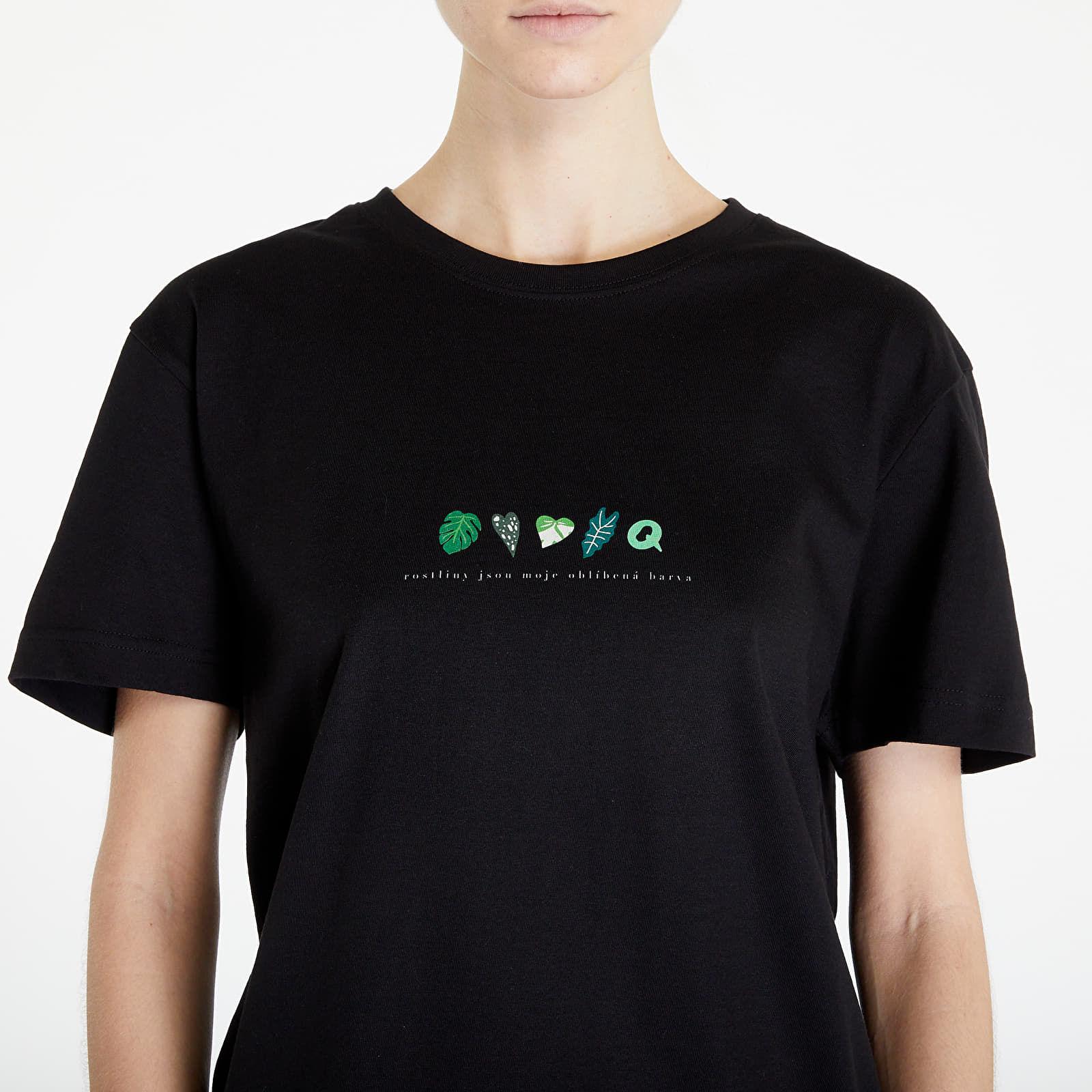 T-Shirts Queens Rostliny Jsou Moje Oblíbená Barva T-Shirt UNISEX Black