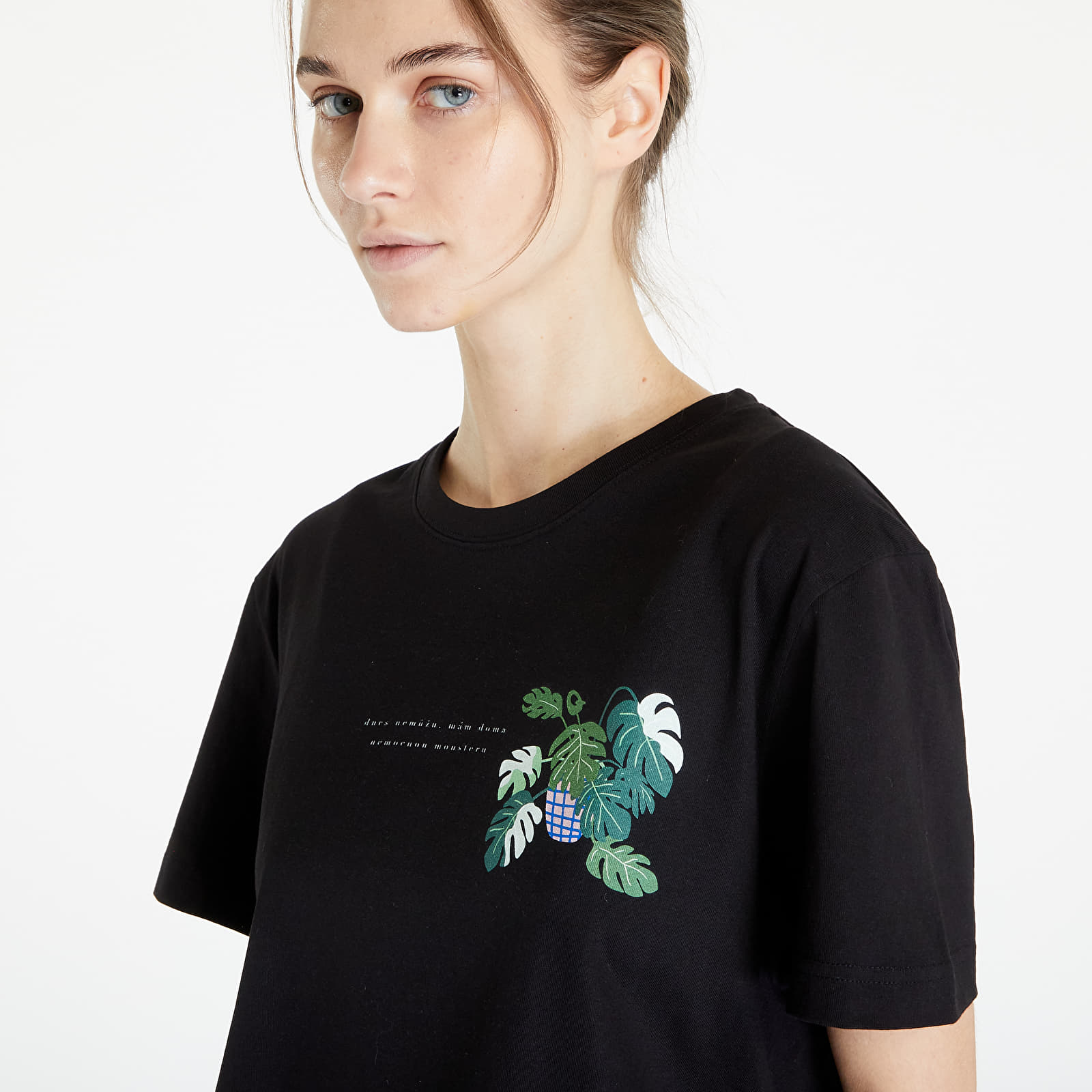 Majice Queens Mám Doma Nemocnou Monsteru T-Shirt UNISEX Black