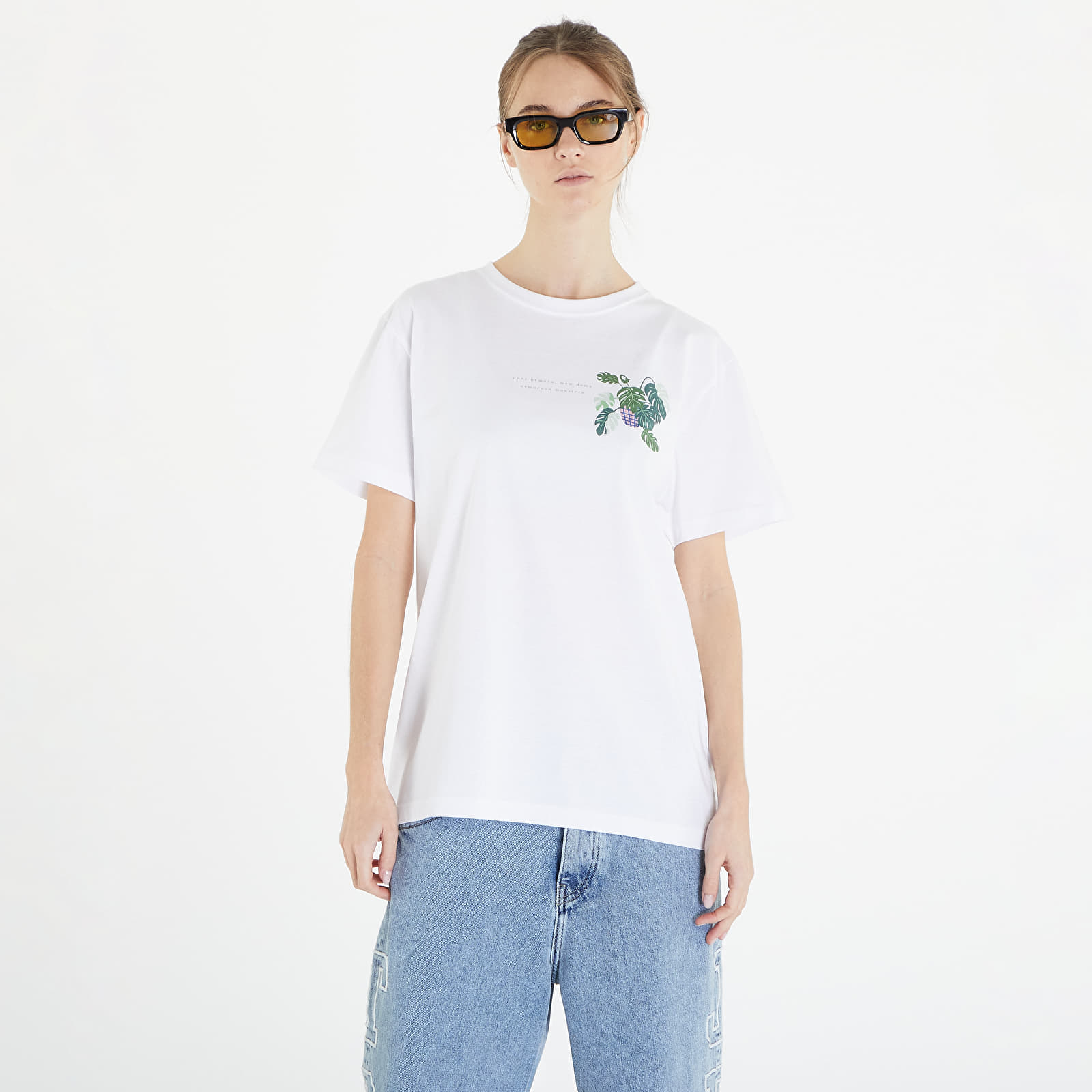 T-särgid Queens Mám Doma Nemocnou Monsteru T-Shirt UNISEX White