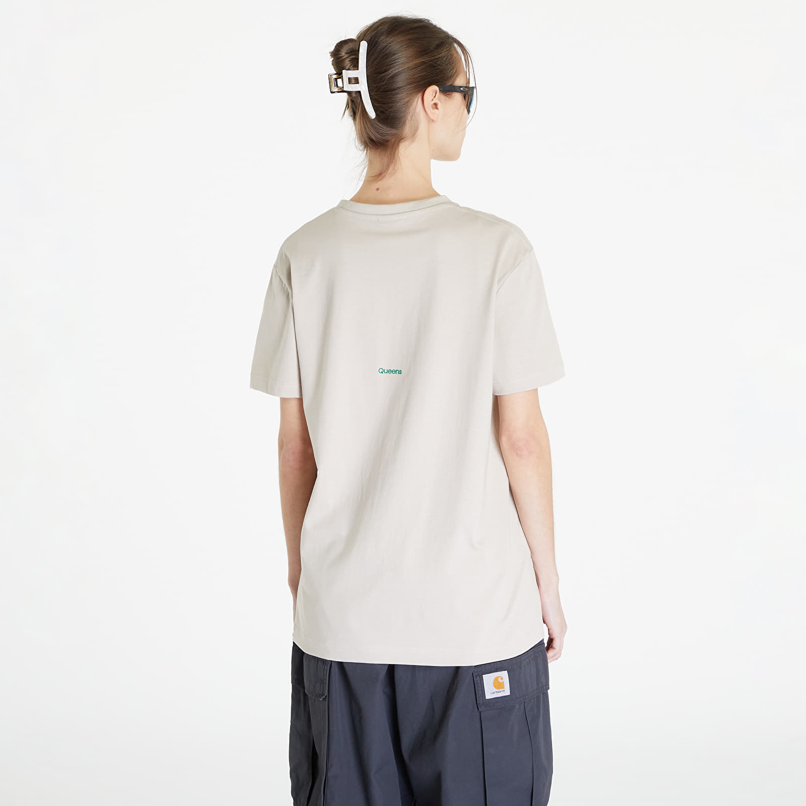 T-shirts Queens Moje Terapie, Akorát Dražší T-Shirt UNISEX Taupe