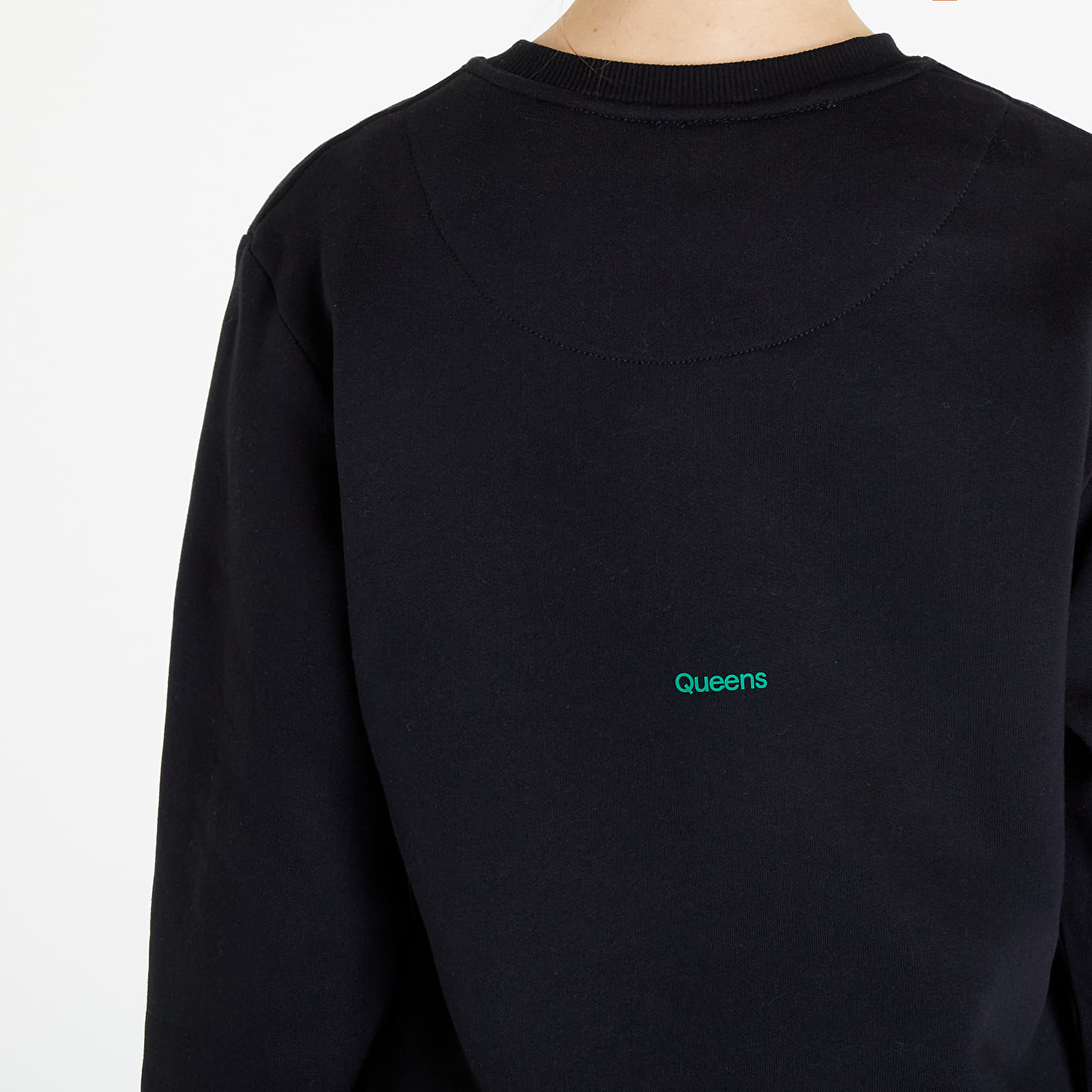 Kapuutsikud ja kampsunid Queens Rostliny Jsou Moje Oblíbená Barva Crewneck UNISEX Black