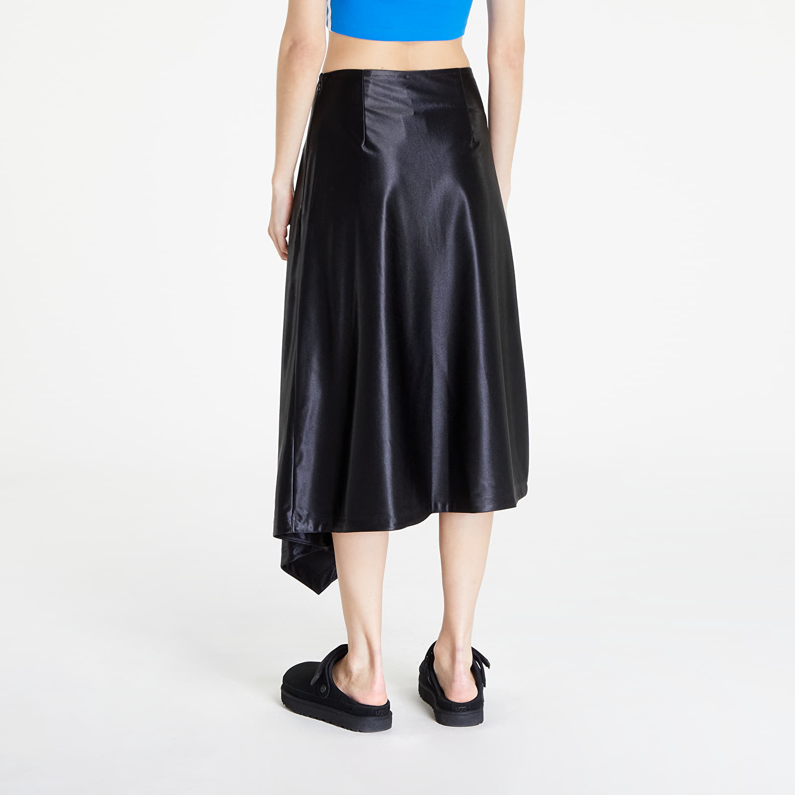 Sukne adidas Satin Skirt Black