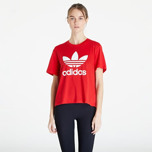 T-shirt adidas Trefoil Tee Boxy Better Scarlet