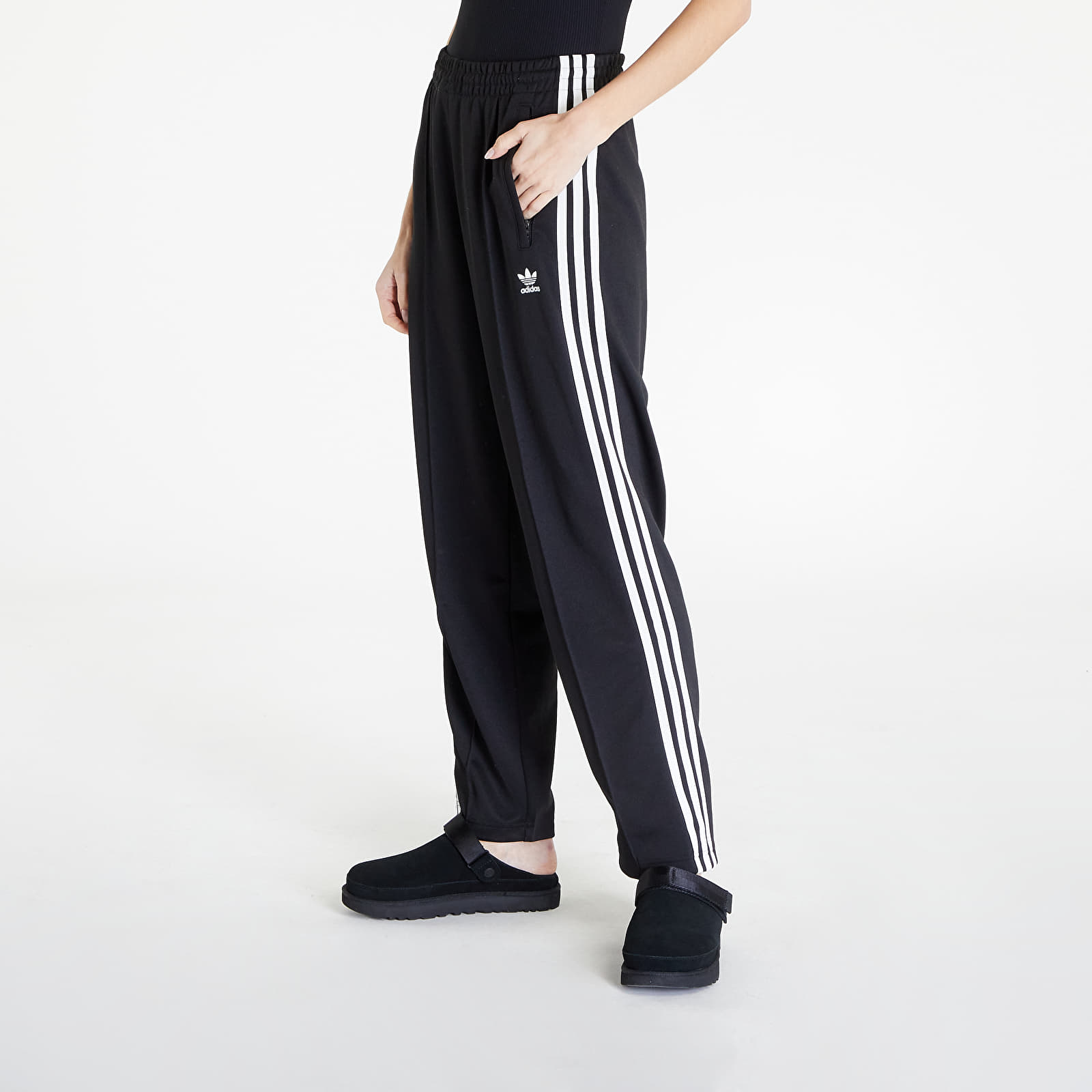 Pantaloni adidas Sst Track Pant Loose Black/ White L