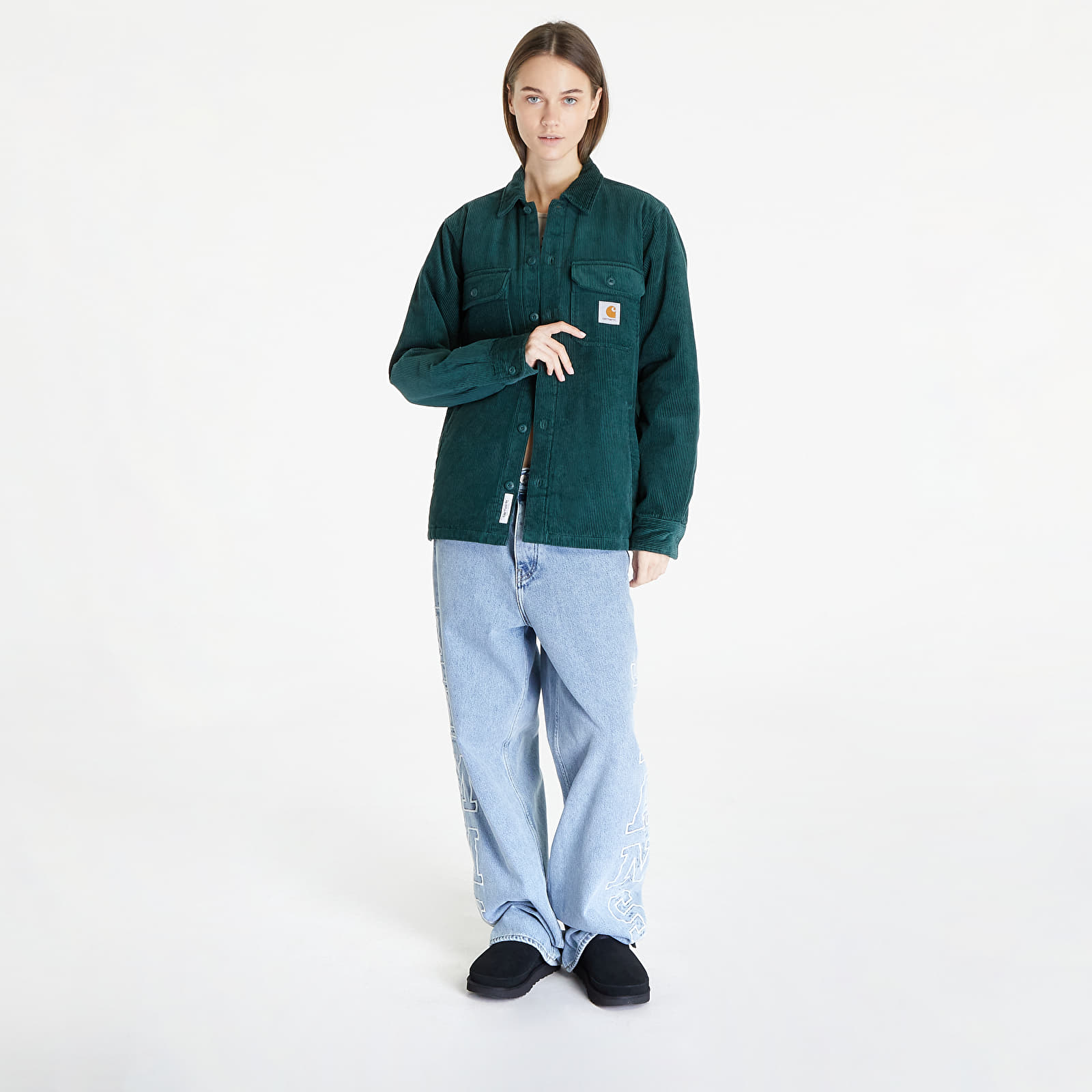 Chaquetas Carhartt WIP Whitsome Shirt Jacket UNISEX Discovery Green