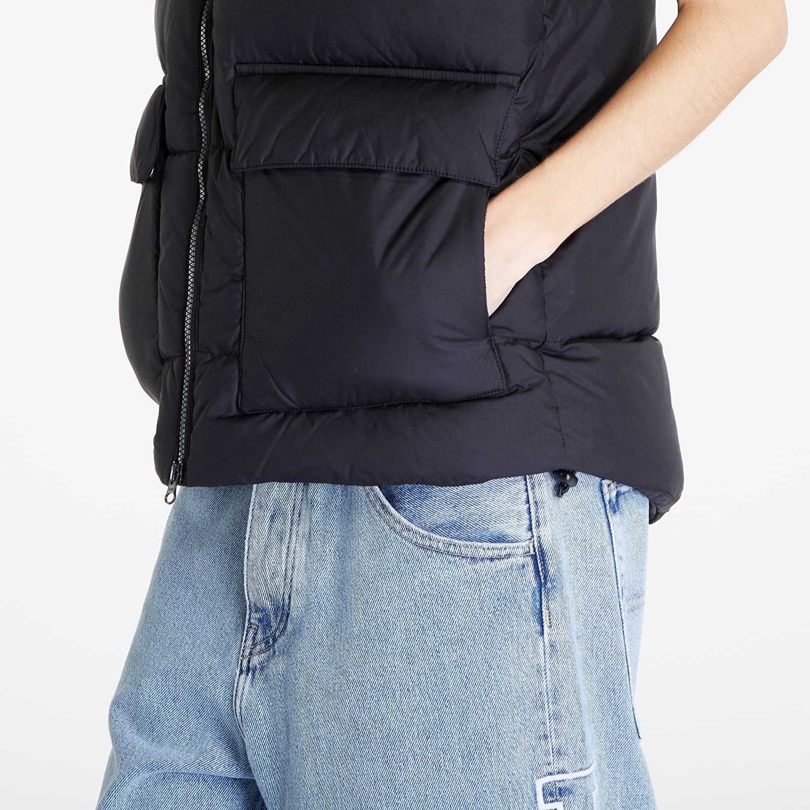 Vesty Carhartt WIP Springfield Vest UNISEX Black/ Blacksmith