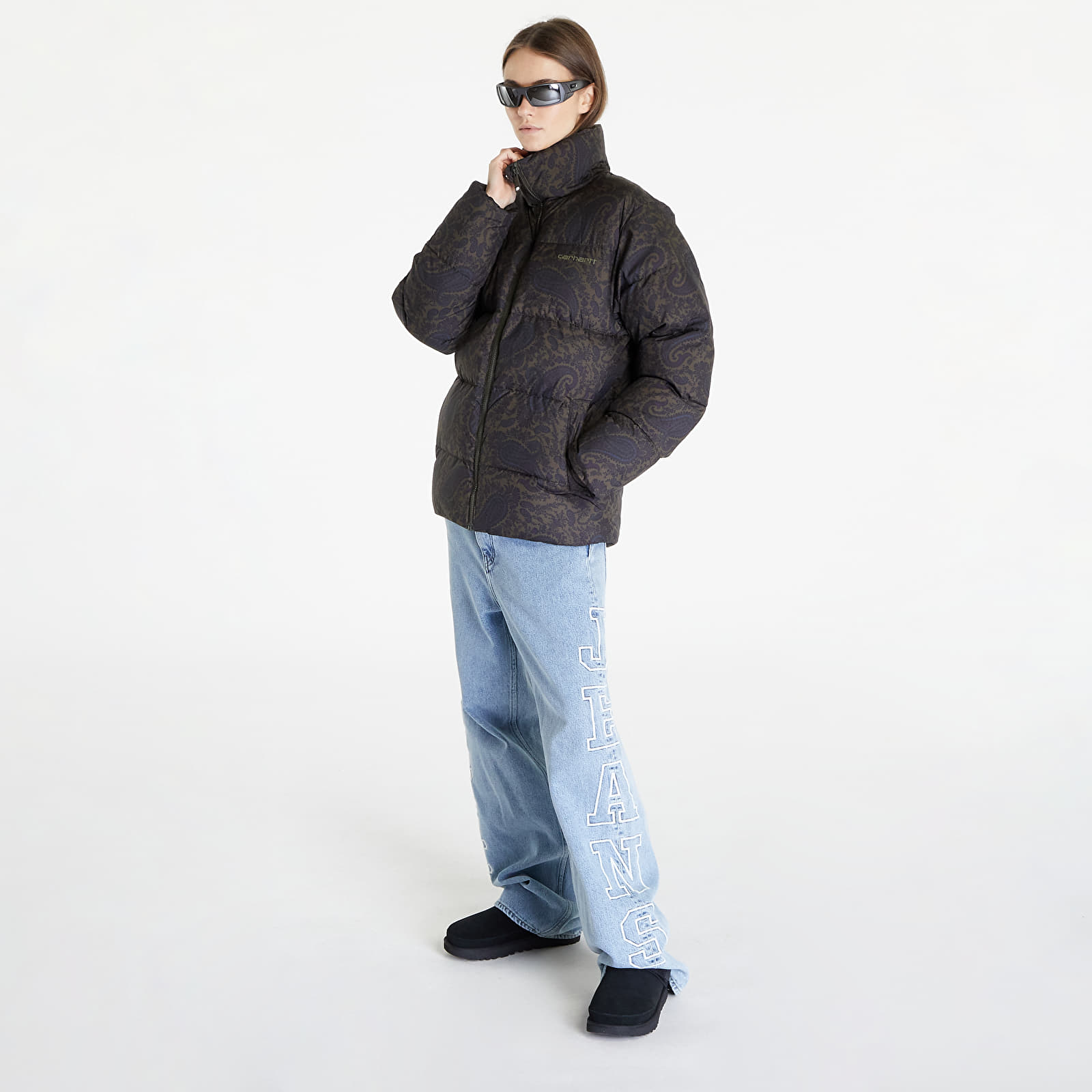 Carhartt paisley puffer cheap jacket