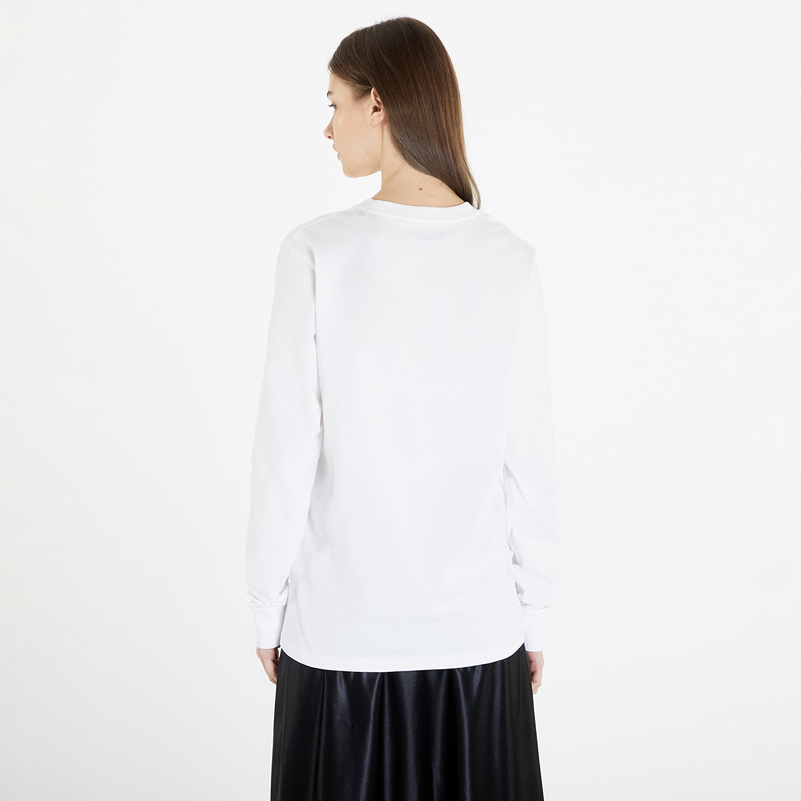 Trička Carhartt WIP Long Sleeve Pocket T-Shirt UNISEX White