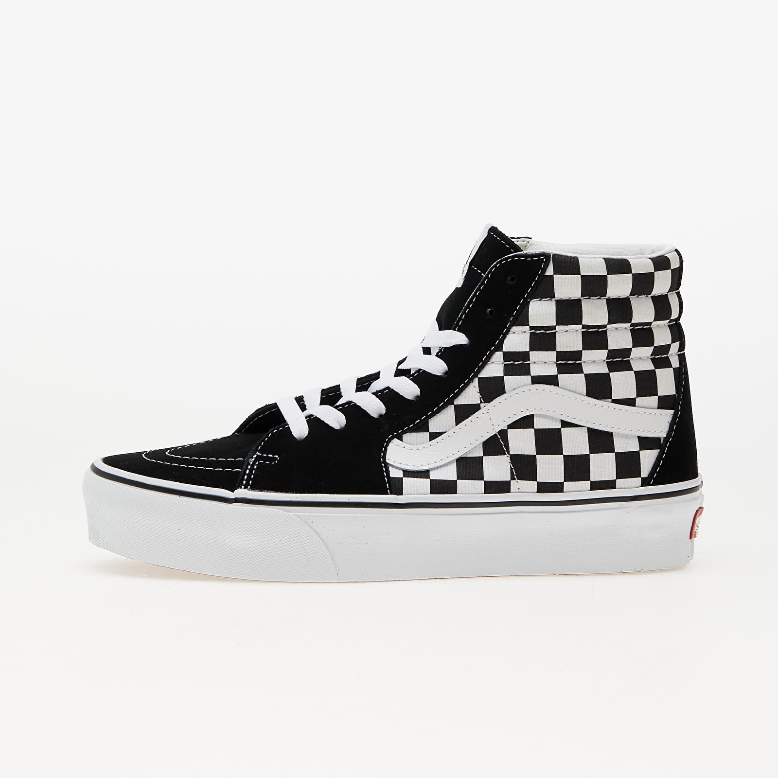 Herren Sneaker und Schuhe Vans SK8-HI Platform 2 Checkerboard/ True White