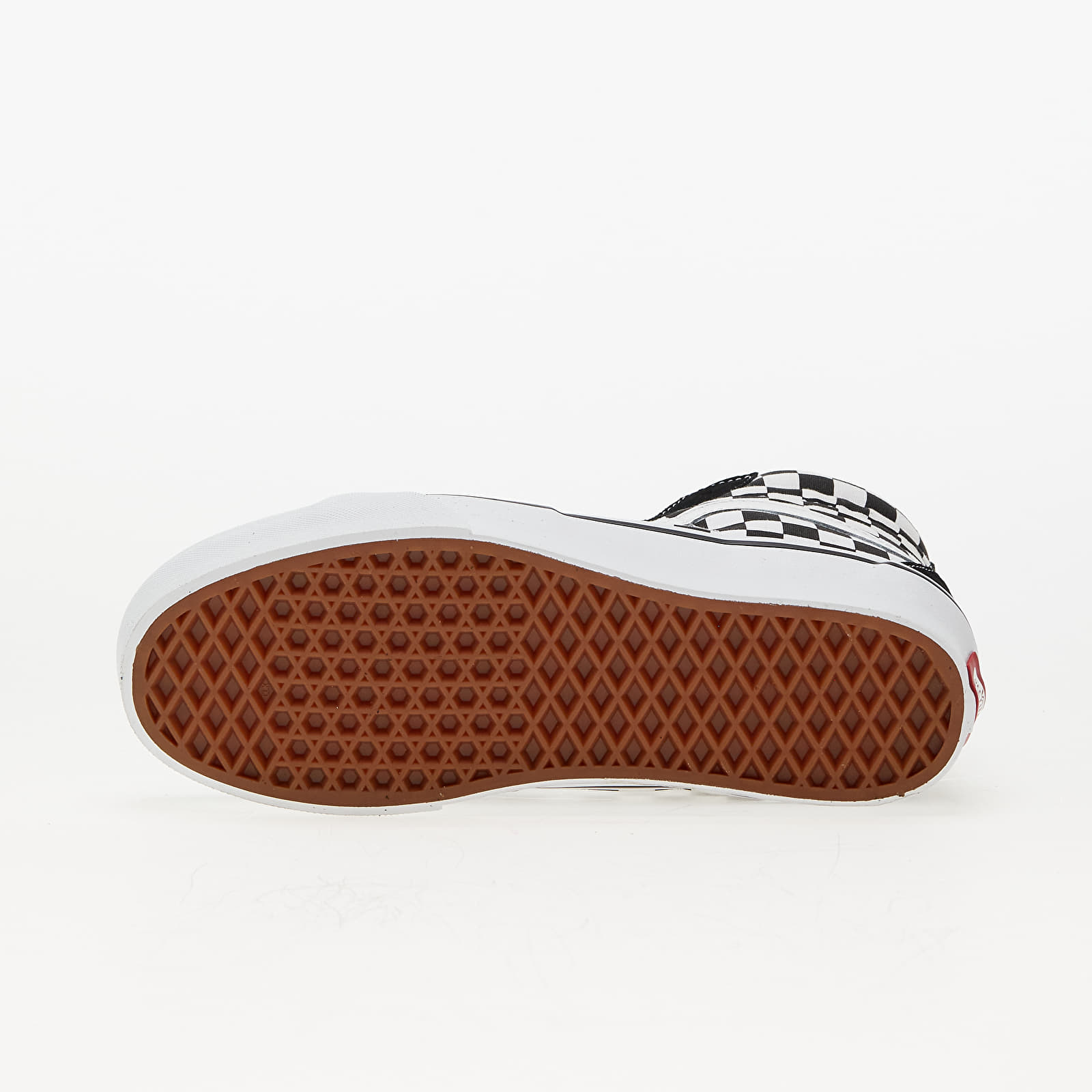 Pánské tenisky a boty Vans SK8-HI Platform 2 Checkerboard/ True White