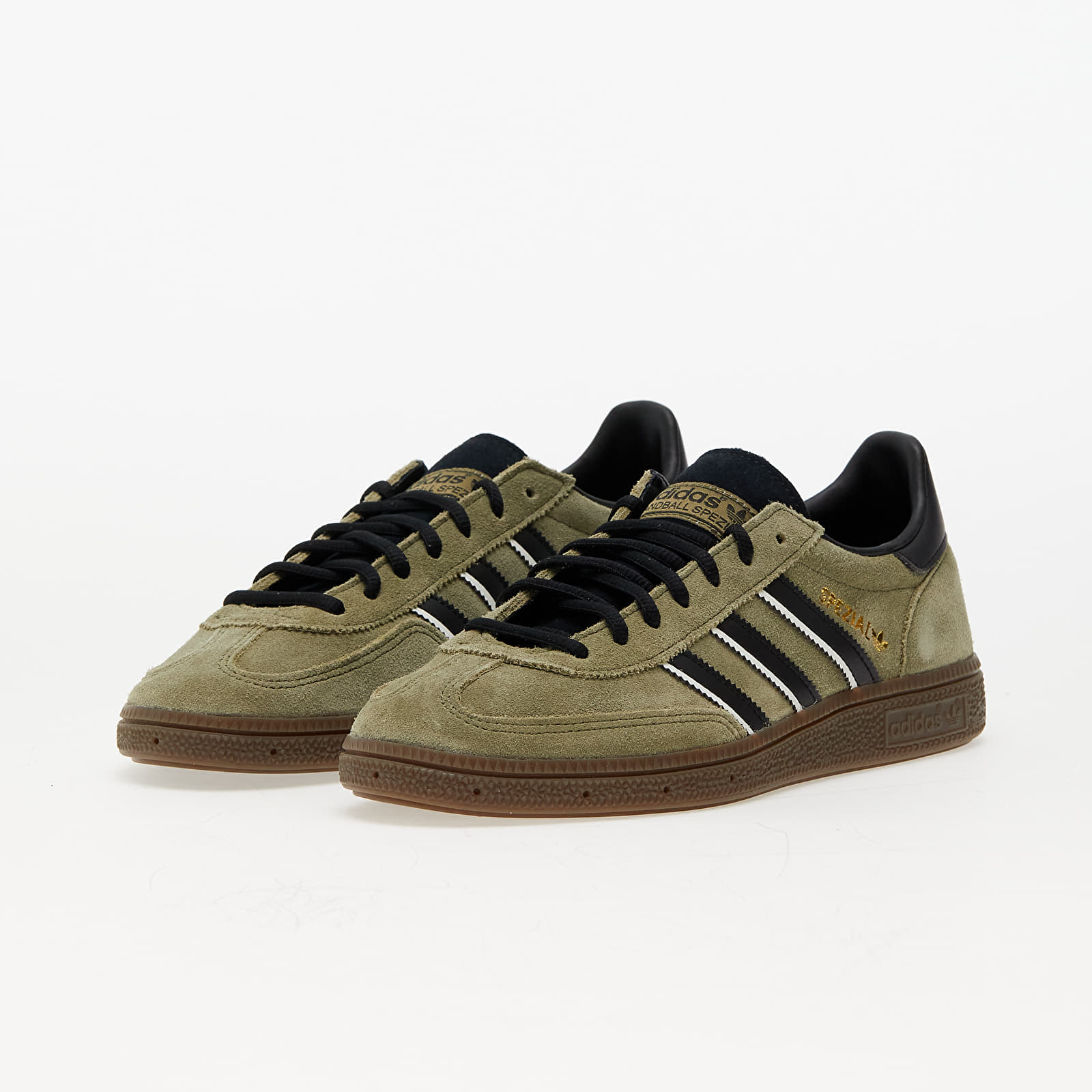 Scarpe uomo adidas Handball Spezial Focus Olive/ Core Black/ Crystal White