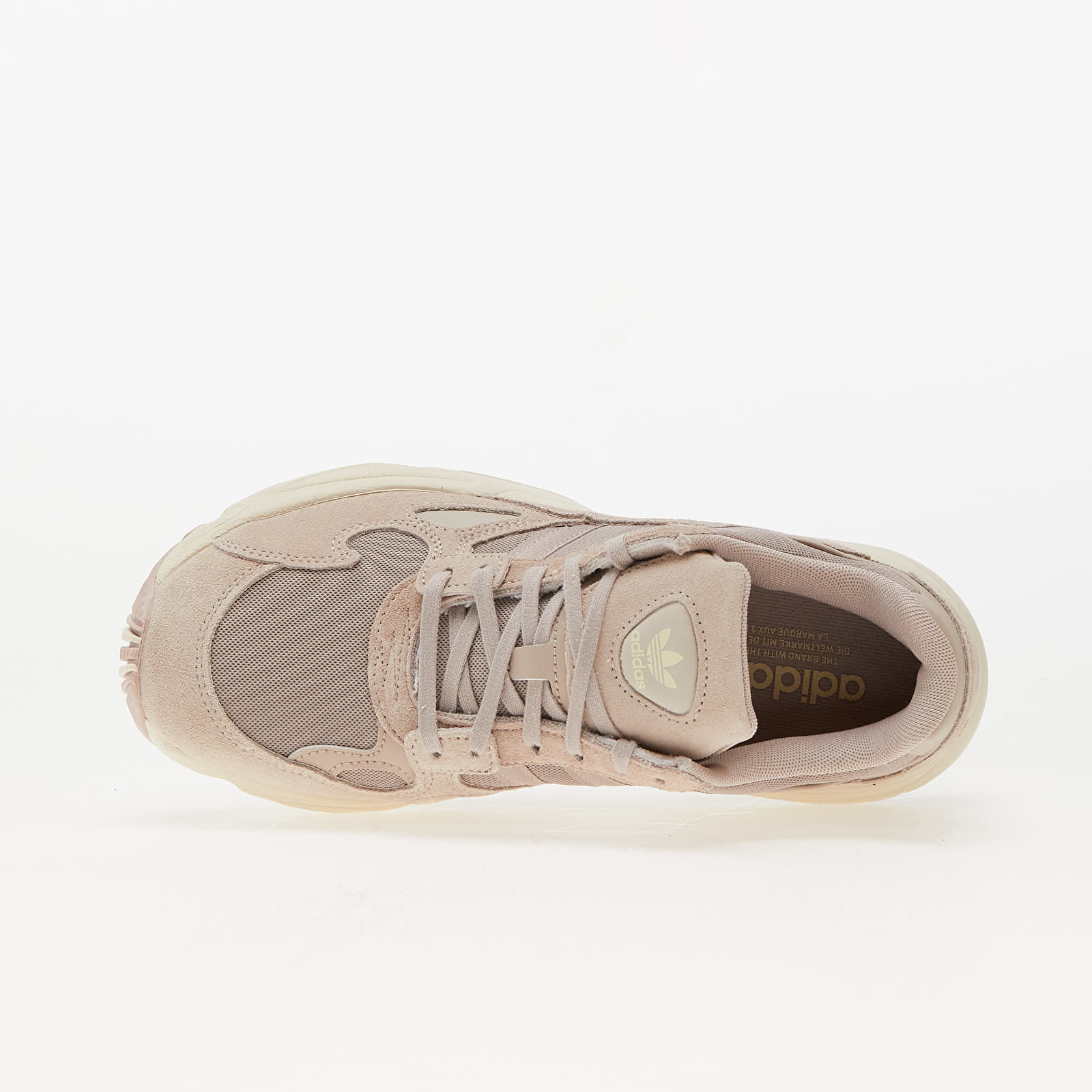 Adidas falcon beige leather discount