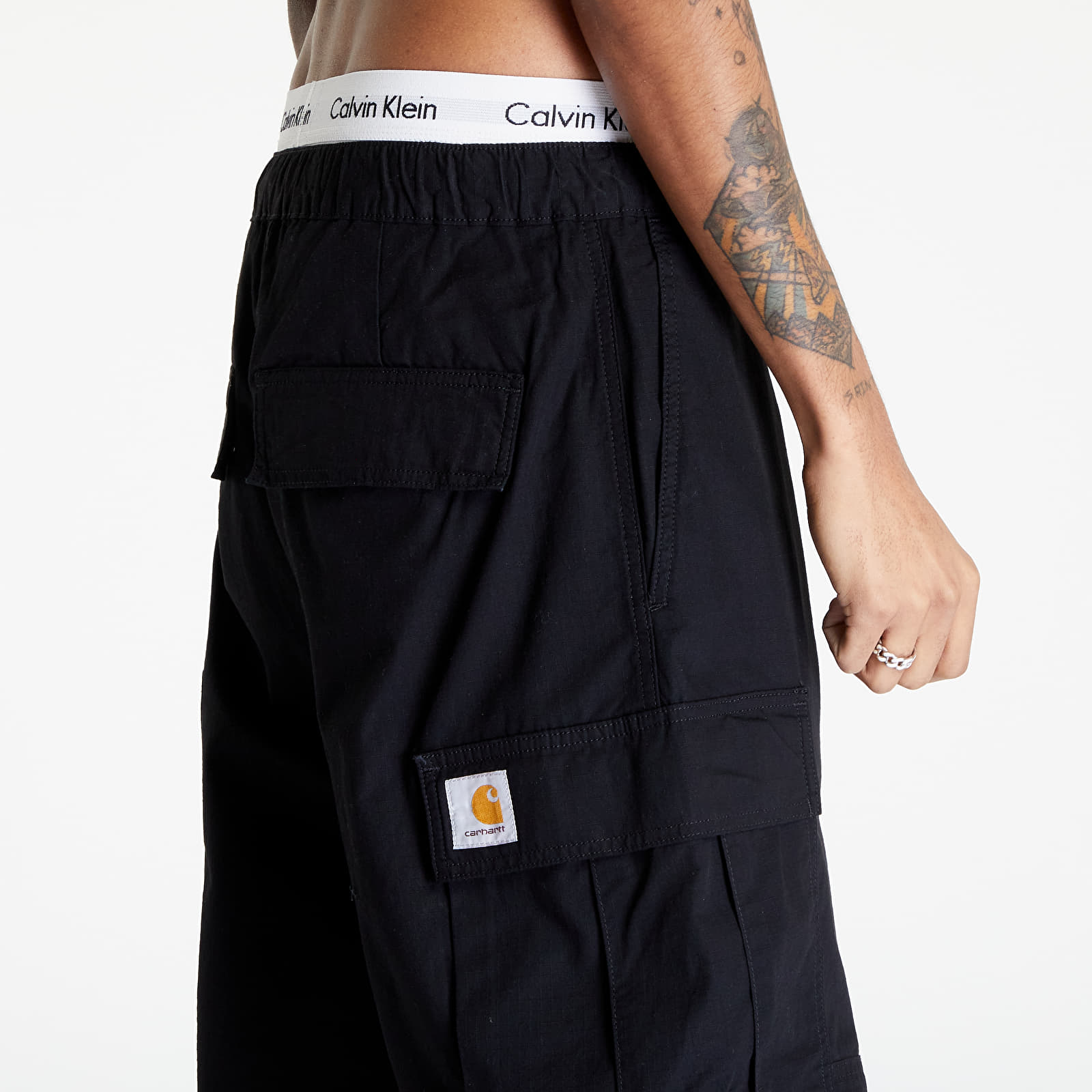 Брюки Carhartt WIP Jet Cargo Pant Black Rinsed