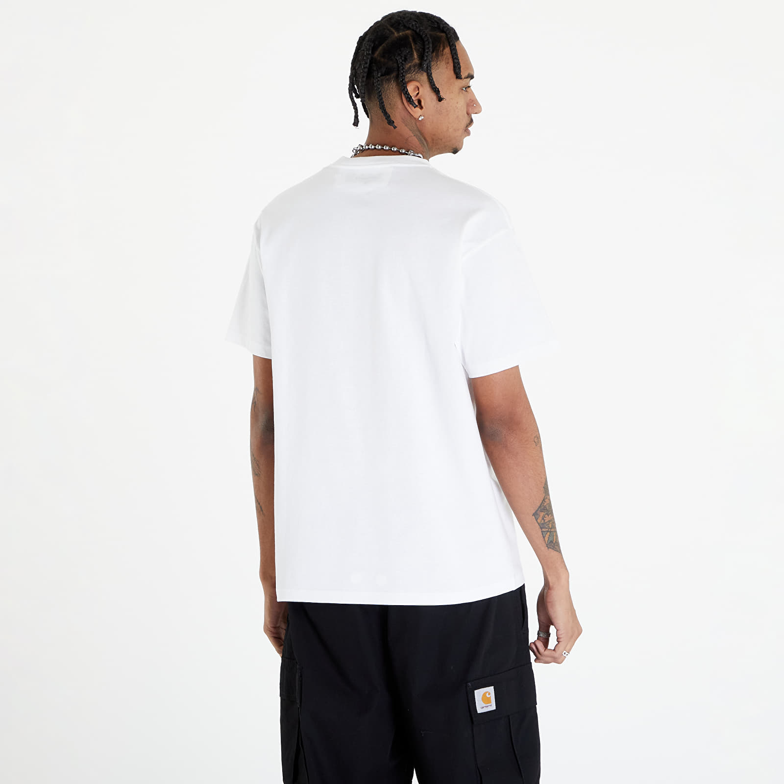 Trička Carhartt WIP Short Sleeve Onyx T-Shirt UNISEX White/ Black