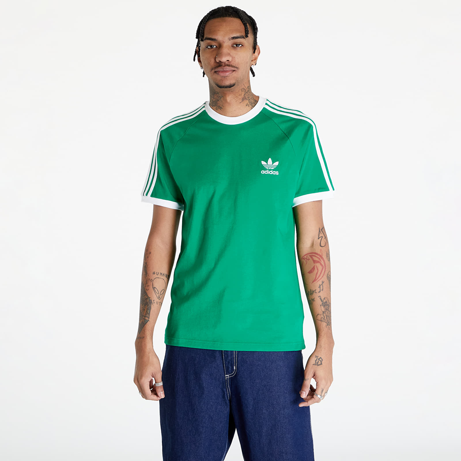 Camisetas adidas Adicolor Classics 3-Stripes Tee Green