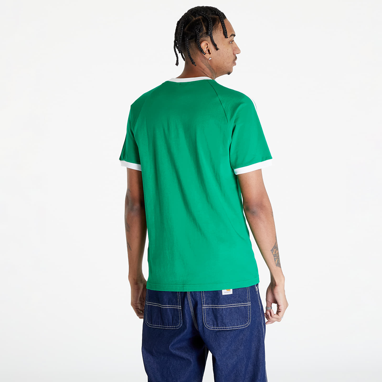 adidas Originals T-shirt adidas Adicolor Classics 3-Stripes Tee Green S - 3