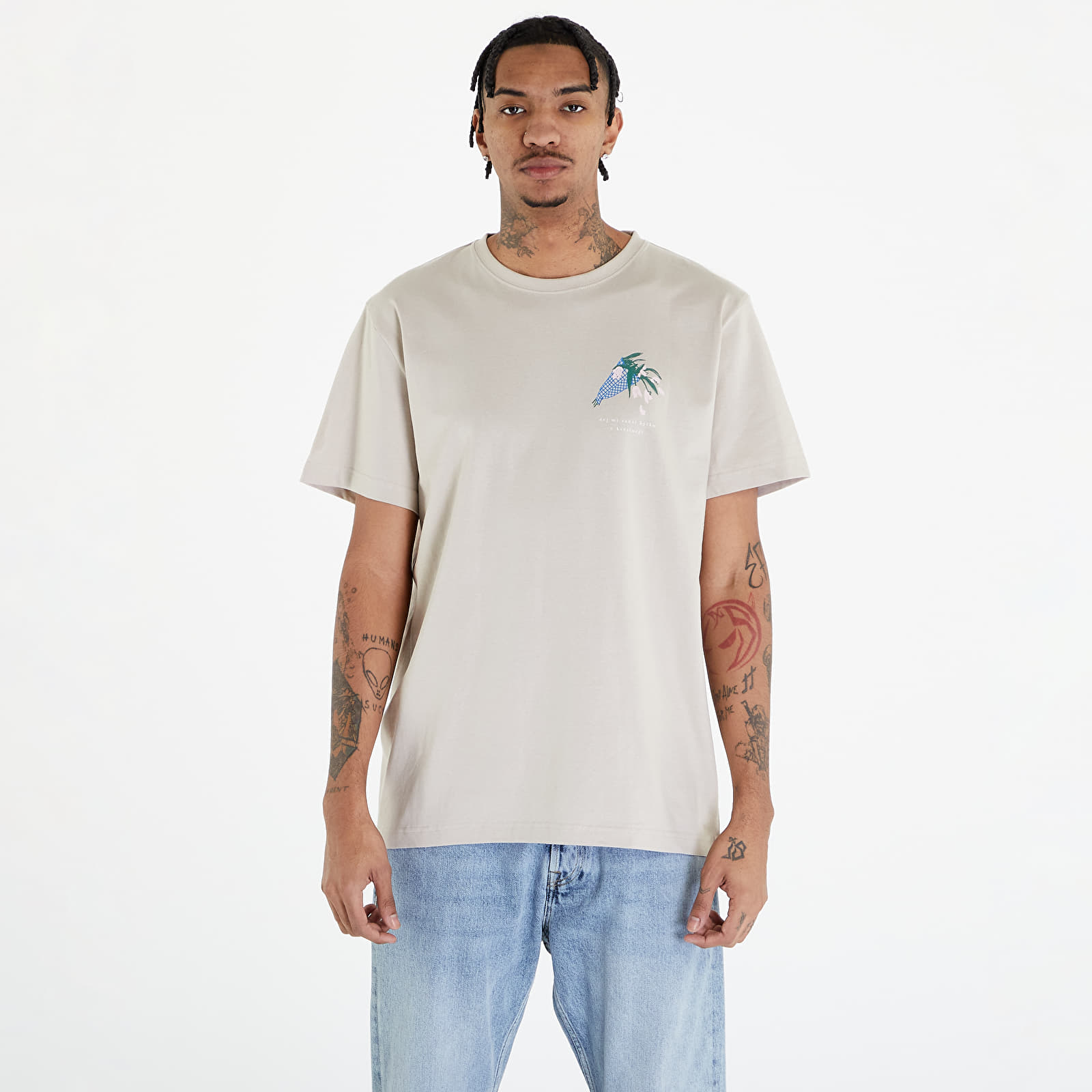 T-särgid Queens Dej Mi Radši Kytku V Květináči T-Shirt UNISEX Taupe