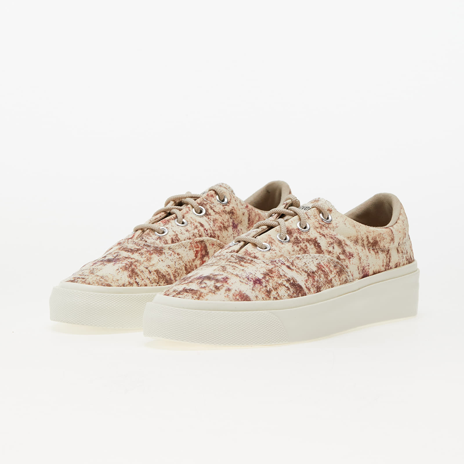 Pánské tenisky a boty Converse John Elliot Skid Grip OX Antique White/ Brown/ Egret
