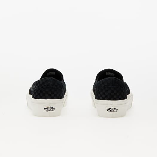 Leather slide top on vans