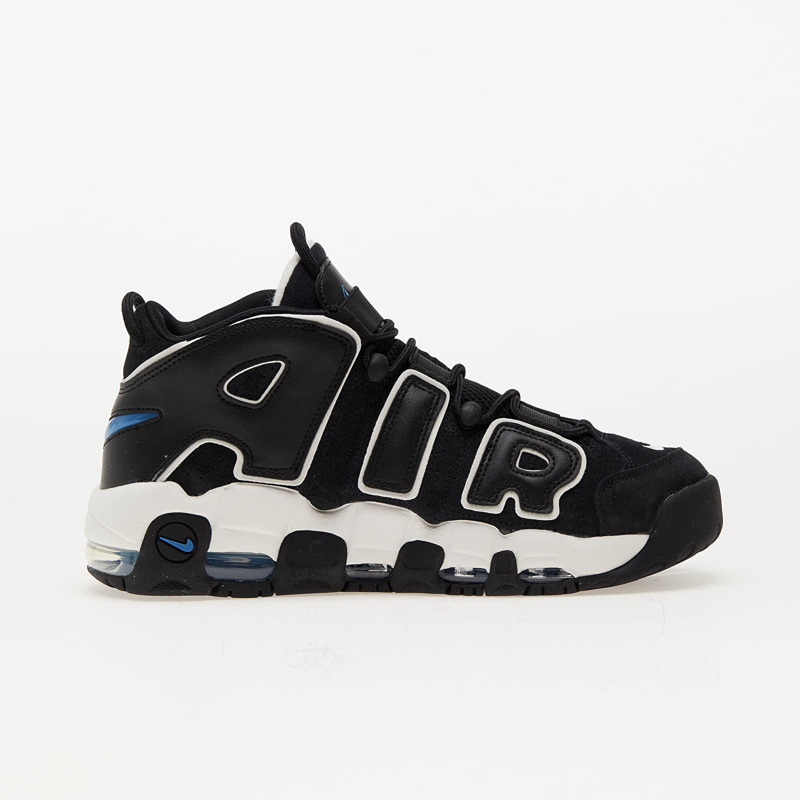 Men's sneakers and shoes Nike Air More Uptempo '96 Black/ Star Blue-Summit White-Sail