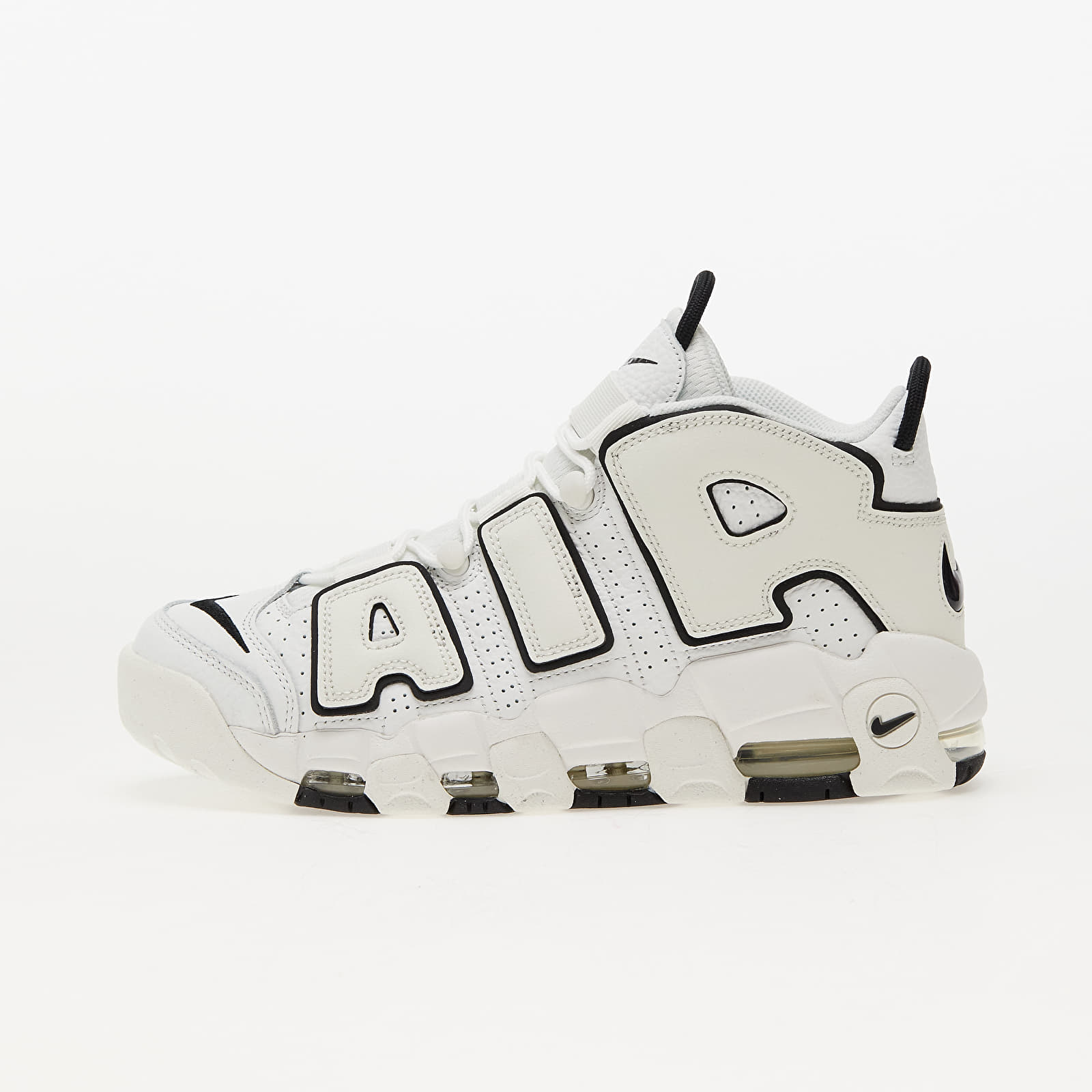 Zapatillas mujer Nike Air More Uptempo Summit White/ Black-Sail