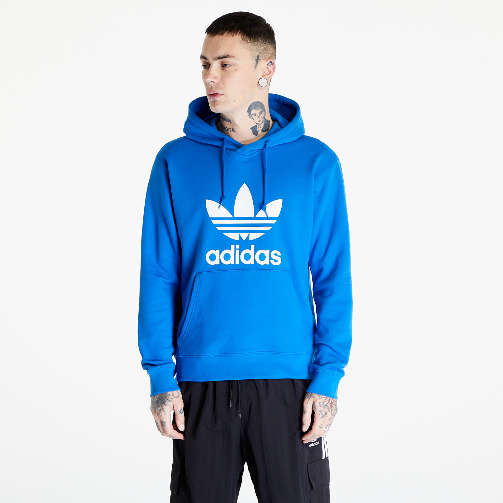 Hoodies and sweatshirts adidas Trefoil Hoody Blue Bird Queens