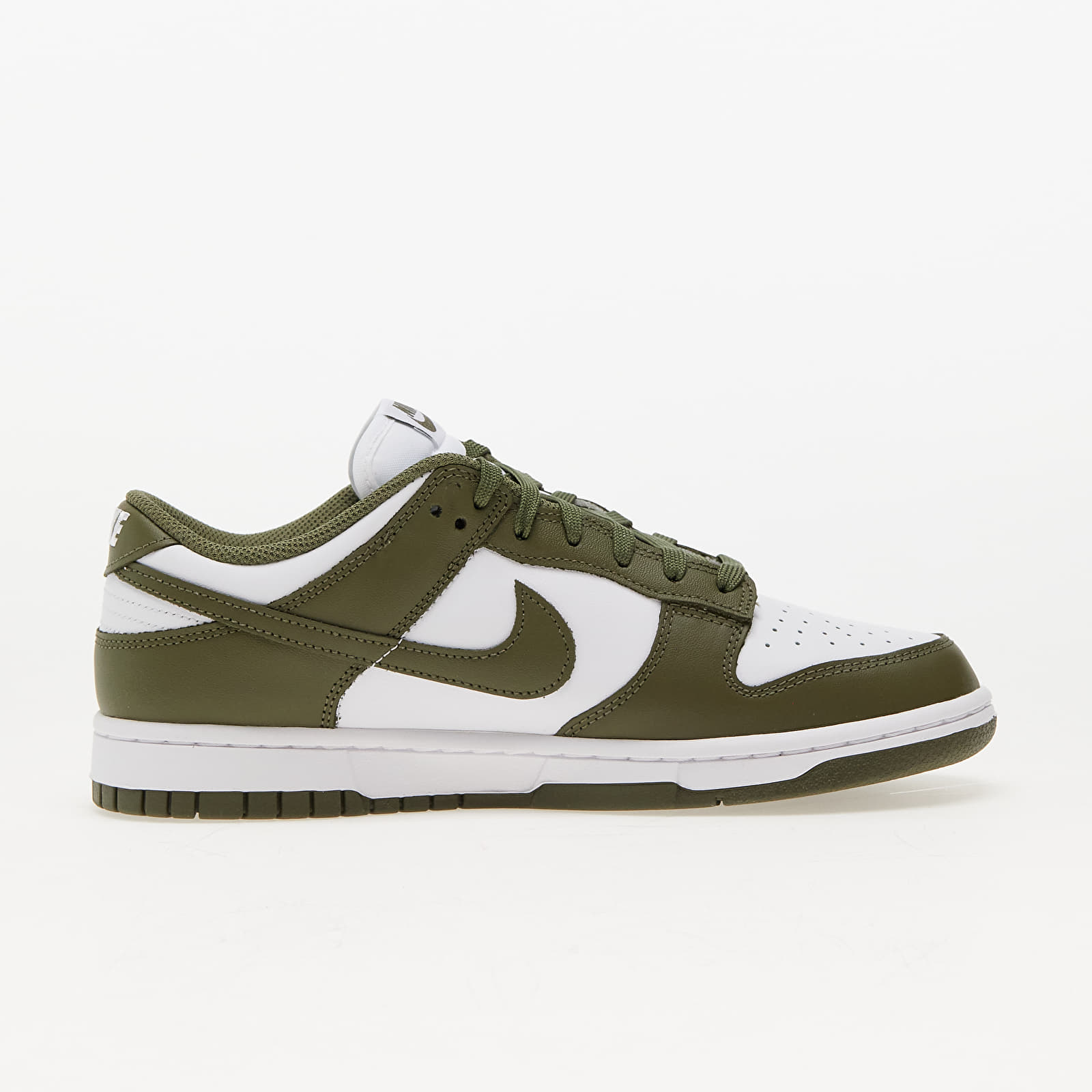 Sieviešu kedas un apavi Nike Dunk Low White/ Medium Olive-White