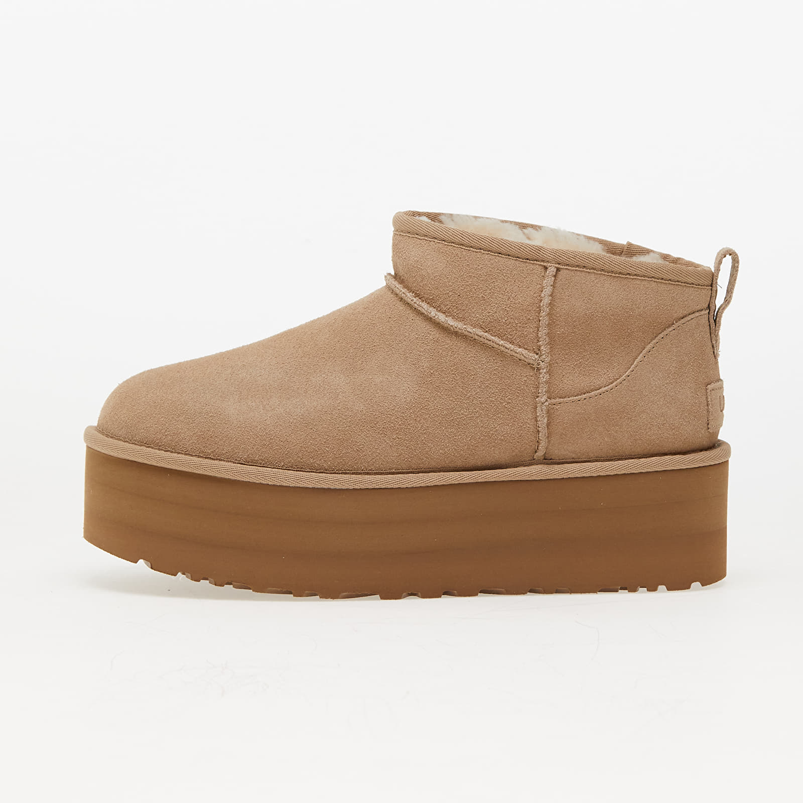 Women's sneakers and shoes UGG W Classic Ultra Mini Platform Sand