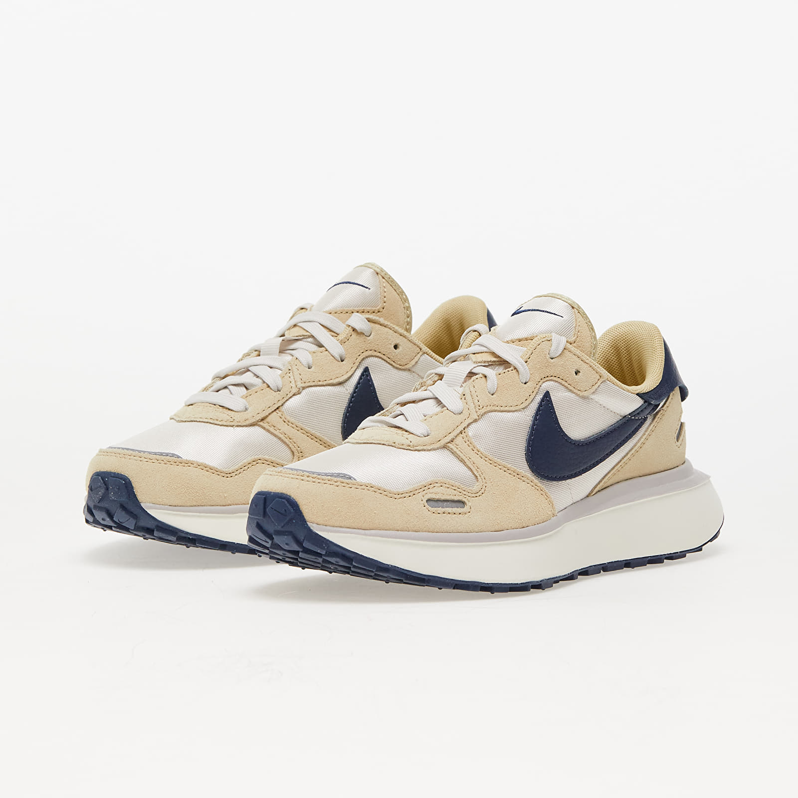 Damesschoenen Nike W Phoenix Waffle Lt Orewood Brn/ Midnight Navy-Team Gold