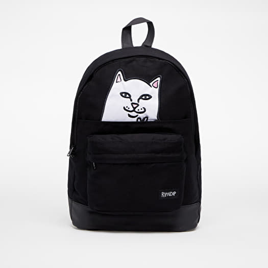 RIPNDIP Lord Nermal Velcro Hands Backpack Black