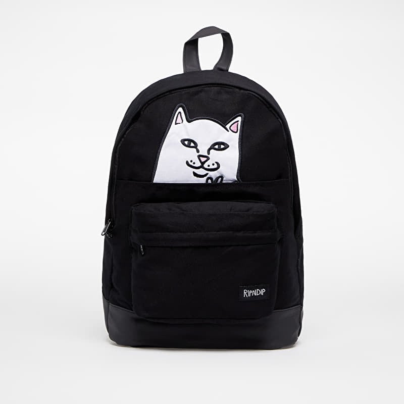 Sac à dos RIPNDIP Lord Nermal Velcro Hands Backpack Black