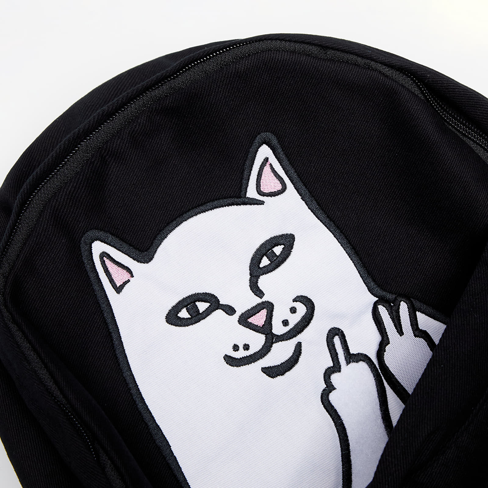 Men's backpacks RIPNDIP Lord Nermal Velcro Hands Backpack Black