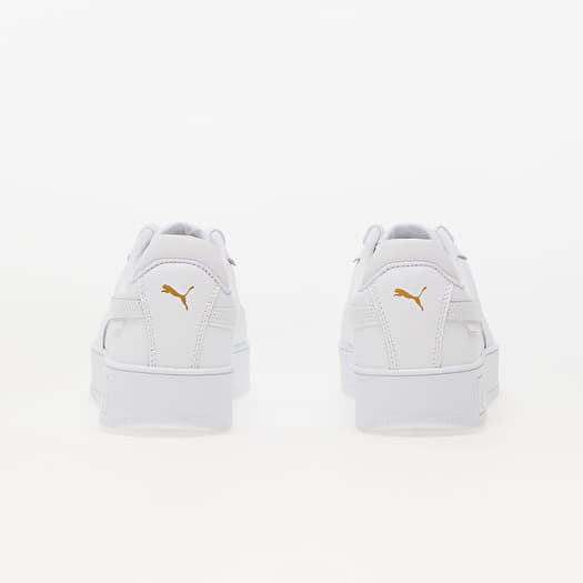 Women s sneakers and shoes Puma Carina Street Puma White Puma White Gold Queens