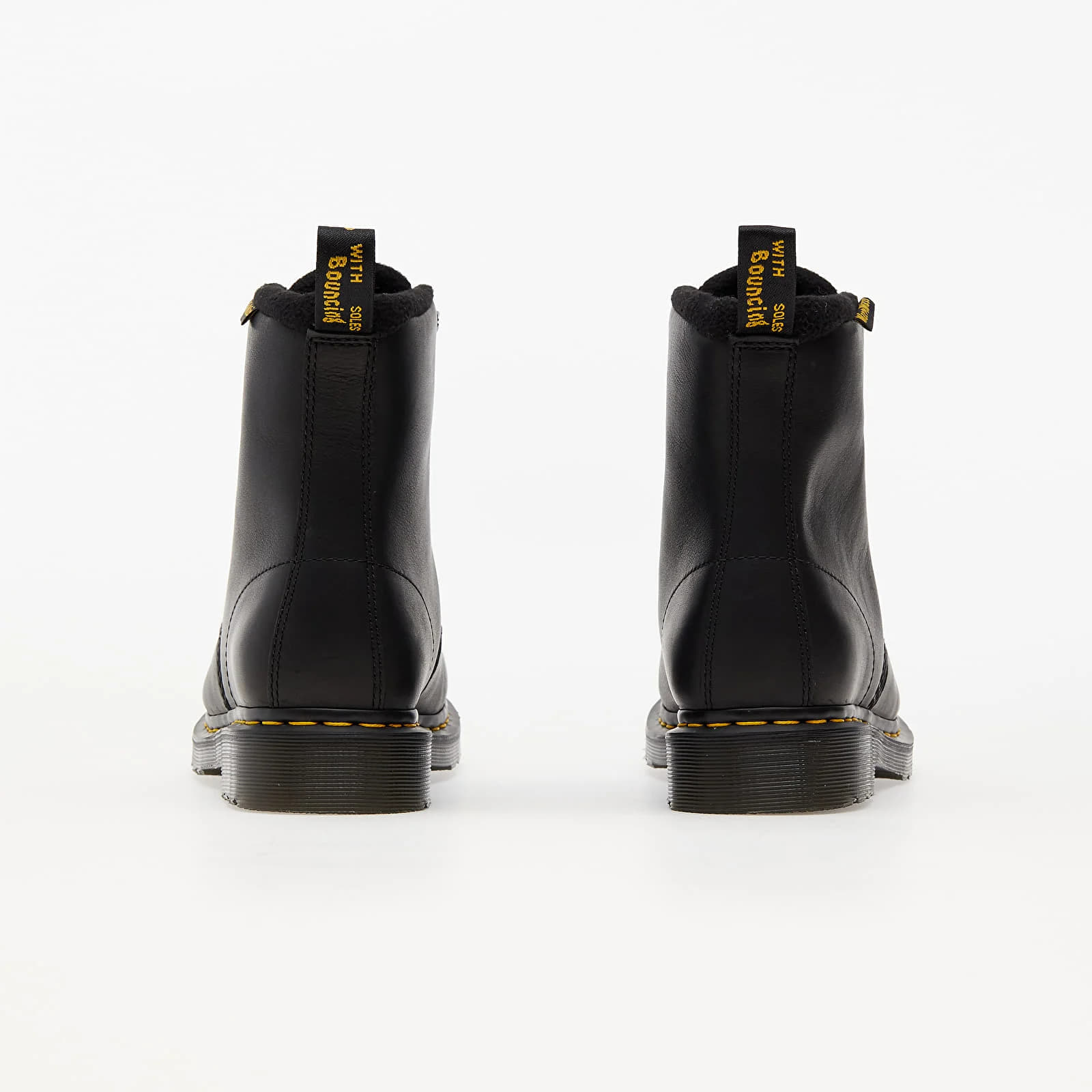 Pascal 8 eye boots in black store