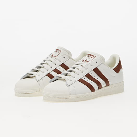 Men's shoes adidas Superstar 82 Cloud White/ Preloveded Brown/ Off White |  Queens