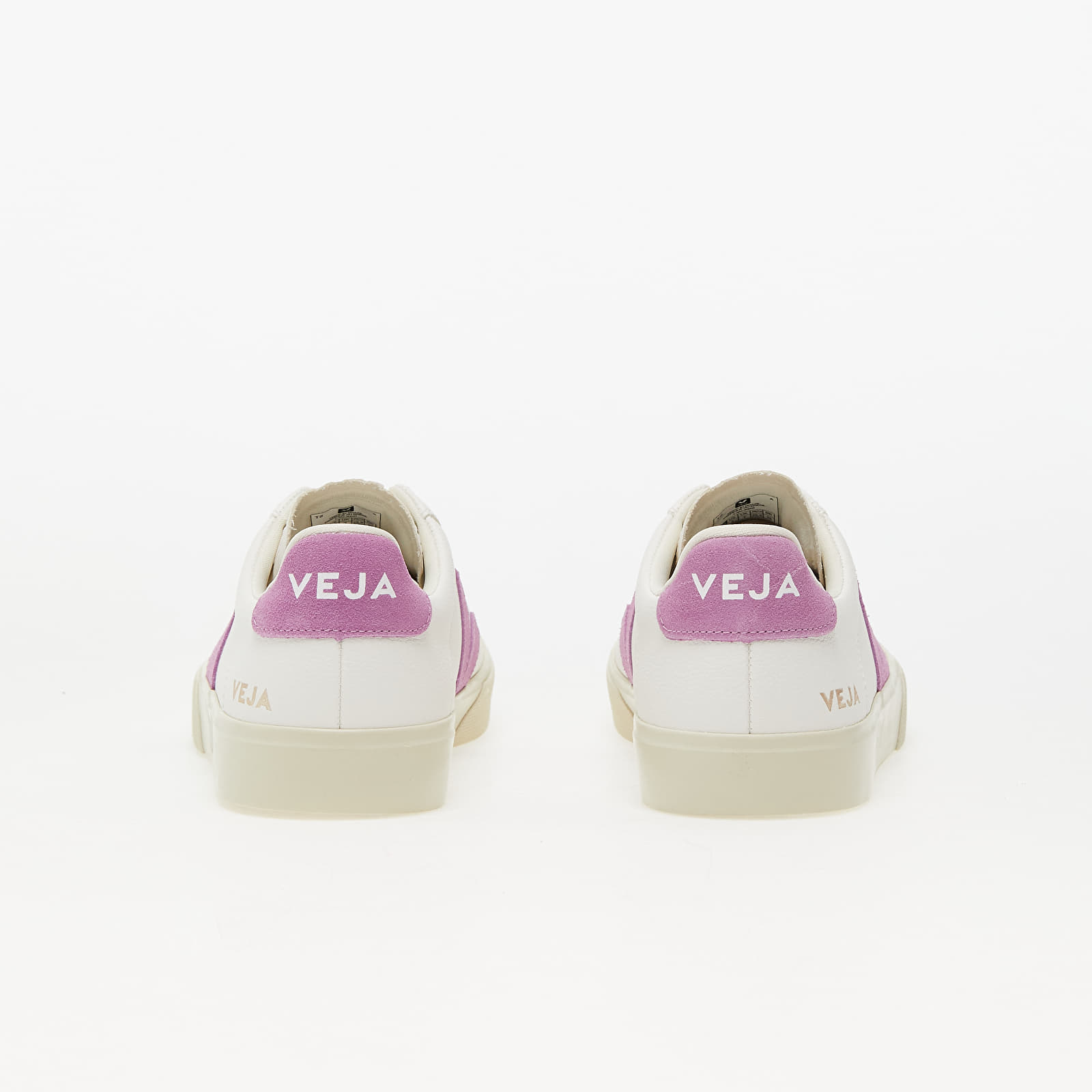 Dámské tenisky a boty Veja W Campo Chromefree Leather White Mulberry