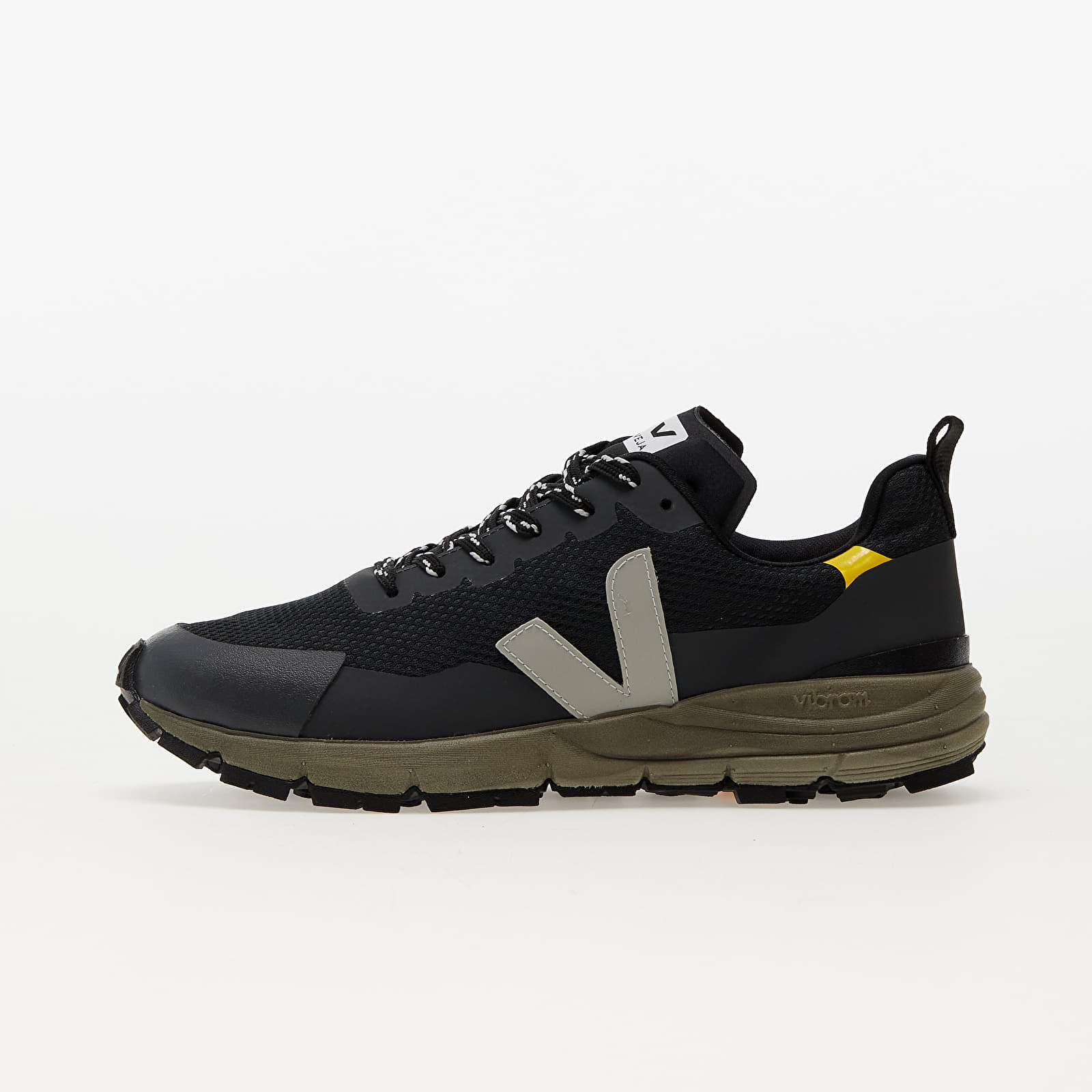 Men's sneakers and shoes Veja Dekkan Black Oxford-Grey Tonic