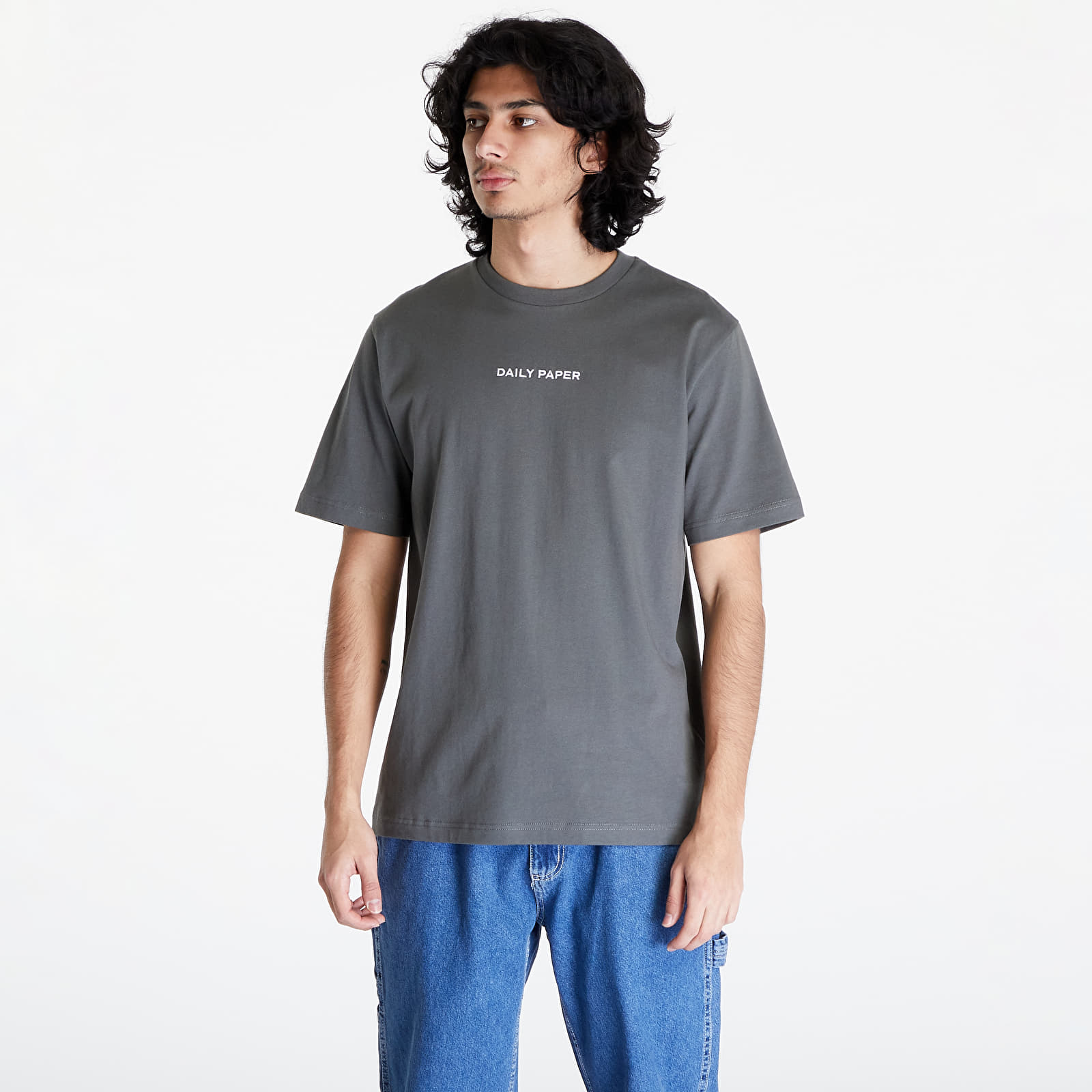 Koszulki Daily Paper Logotype Short Sleeve T-Shirt UNISEX Chimera Green