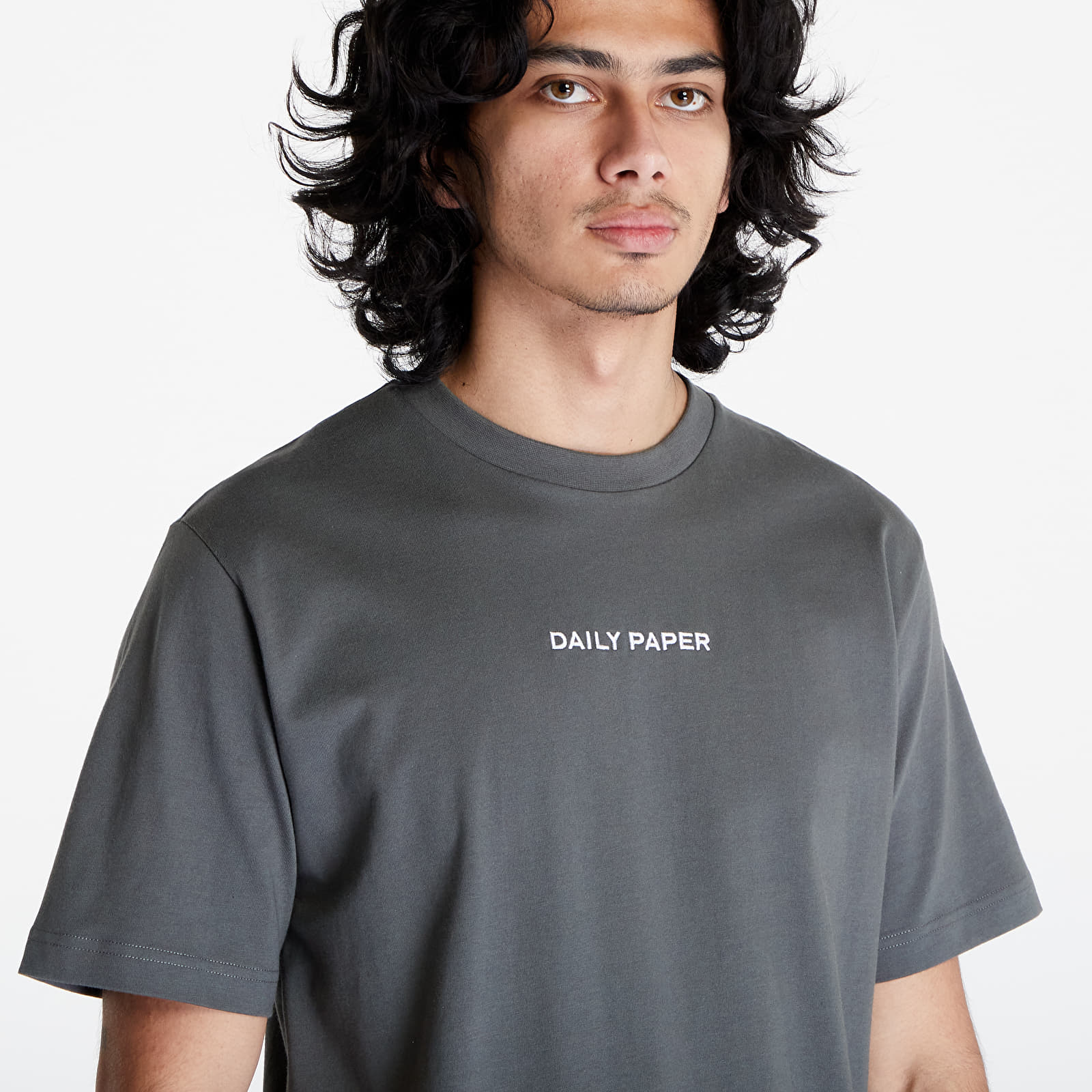 Koszulki Daily Paper Logotype Short Sleeve T-Shirt UNISEX Chimera Green