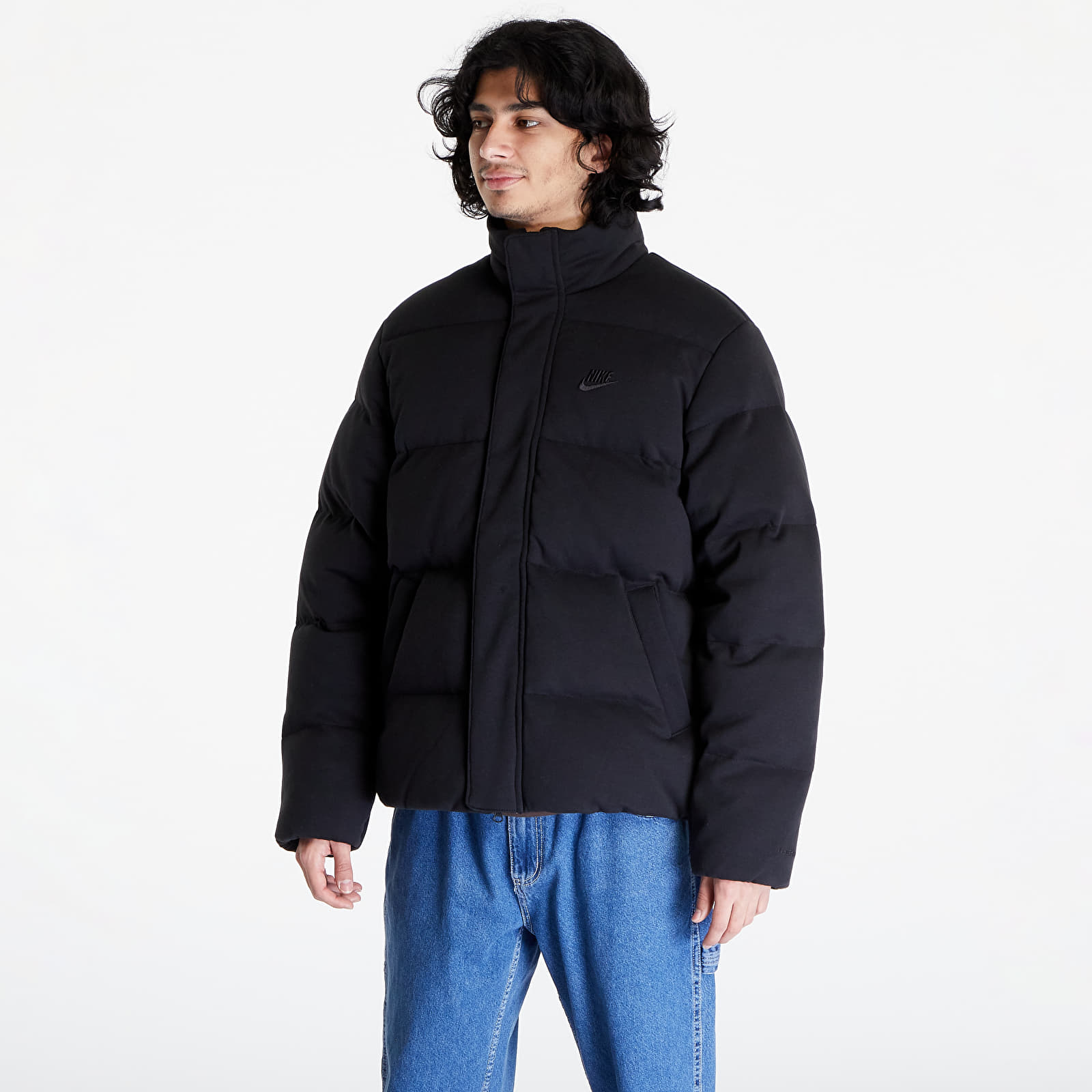Bundy Nike Sportswear Oversized Puffer Jacket Black