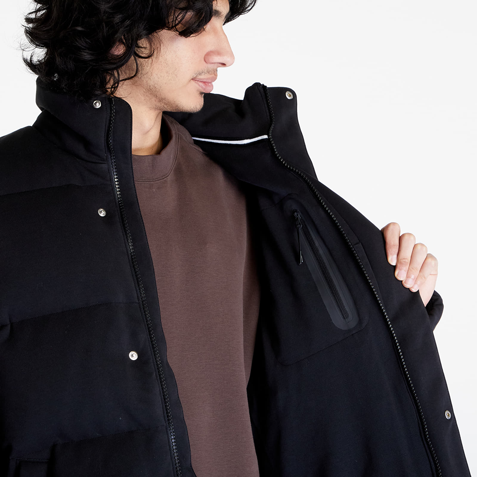 Bundy Nike Sportswear Oversized Puffer Jacket Black