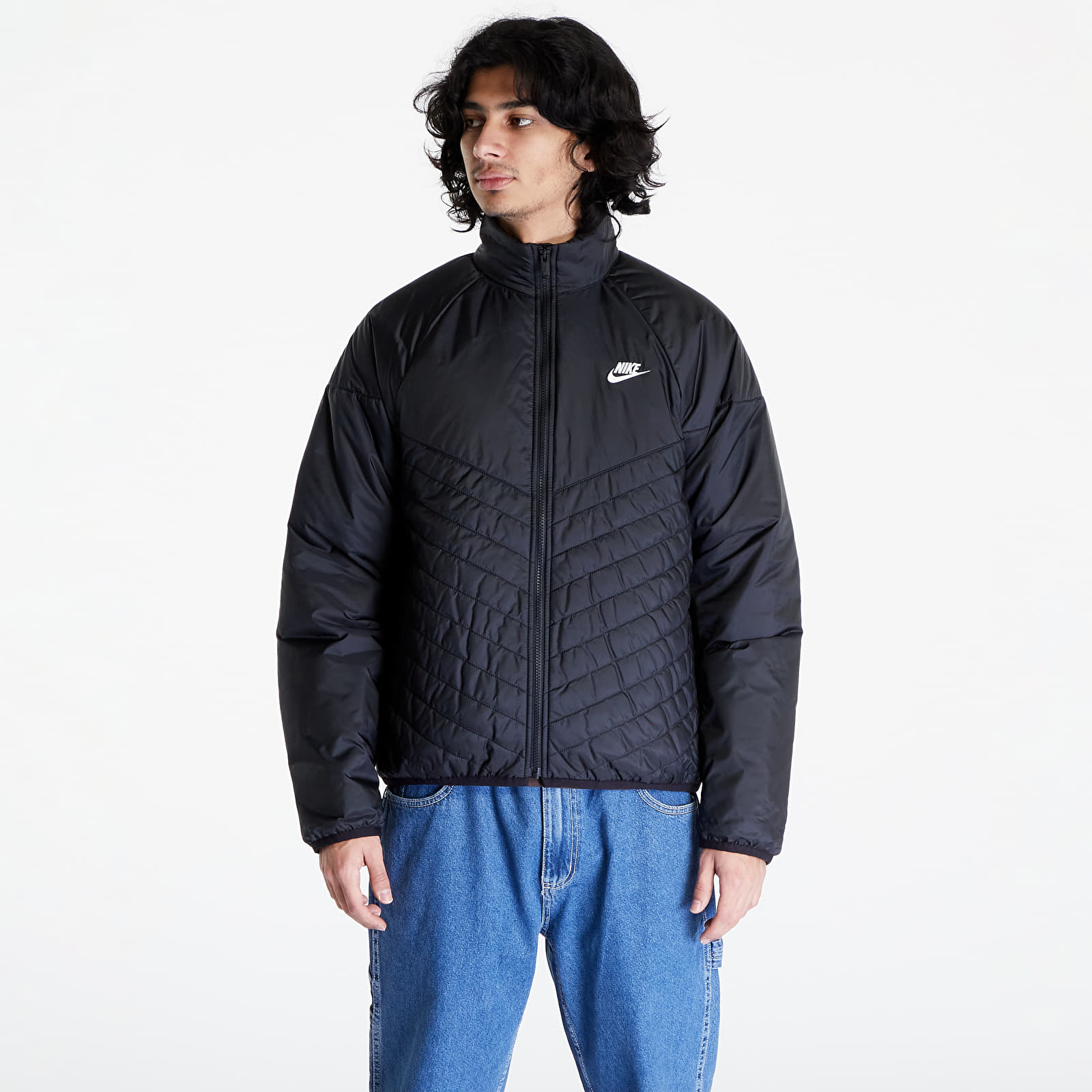 Windjack Nike Sportswear Windrunner Therma-FIT Water-Resistant Puffer Jacket Black XS