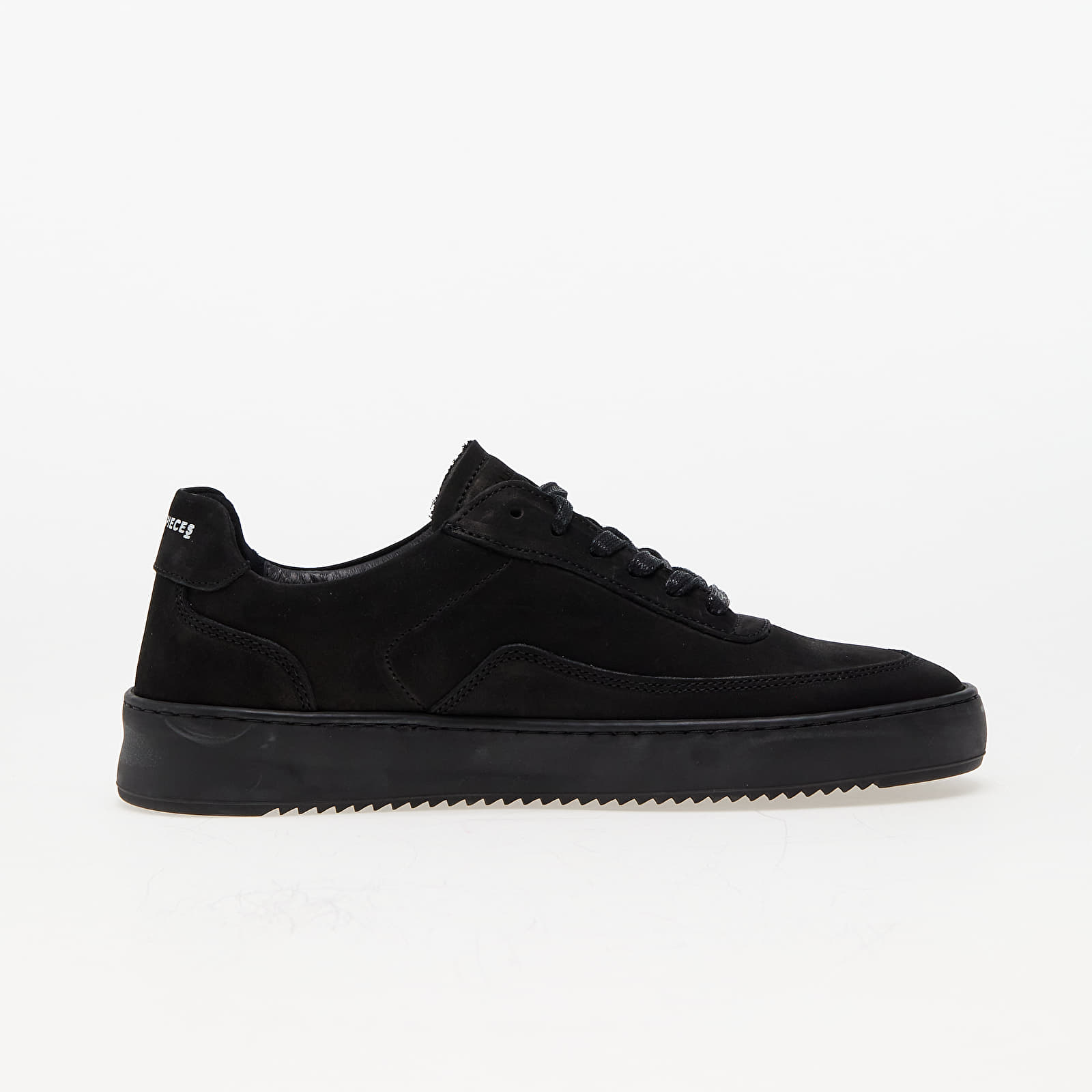 Pánske tenisky a obuv Filling Pieces Mondo 2.0 Ripple Nubuck All Black