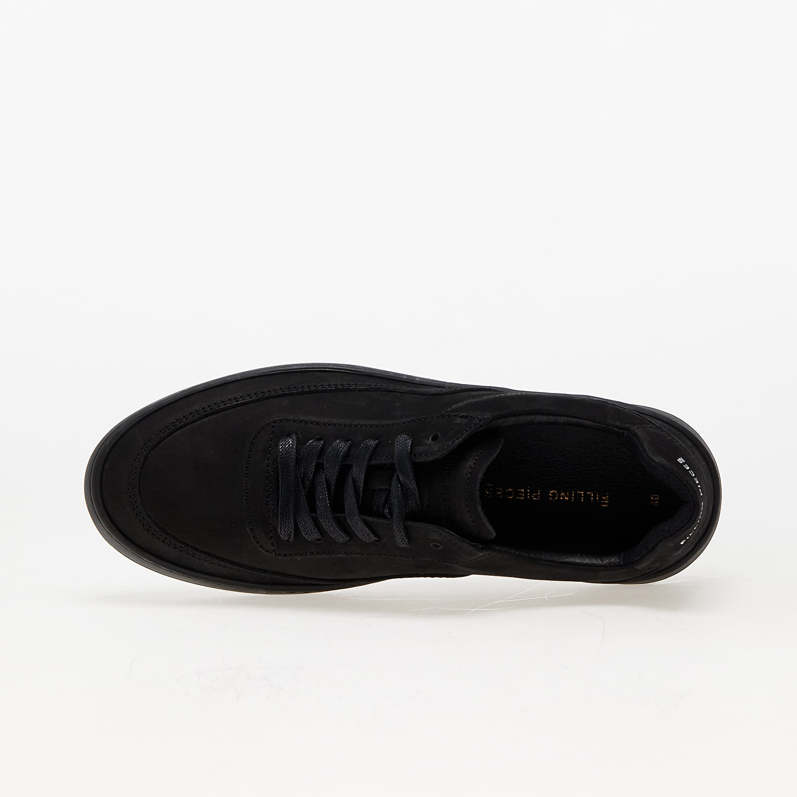 Pánske tenisky a obuv Filling Pieces Mondo 2.0 Ripple Nubuck All Black