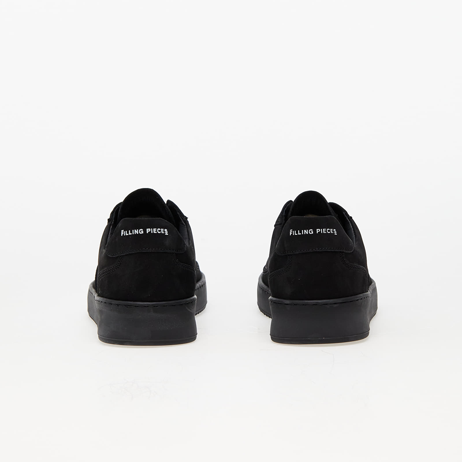 Pánske tenisky a obuv Filling Pieces Mondo 2.0 Ripple Nubuck All Black