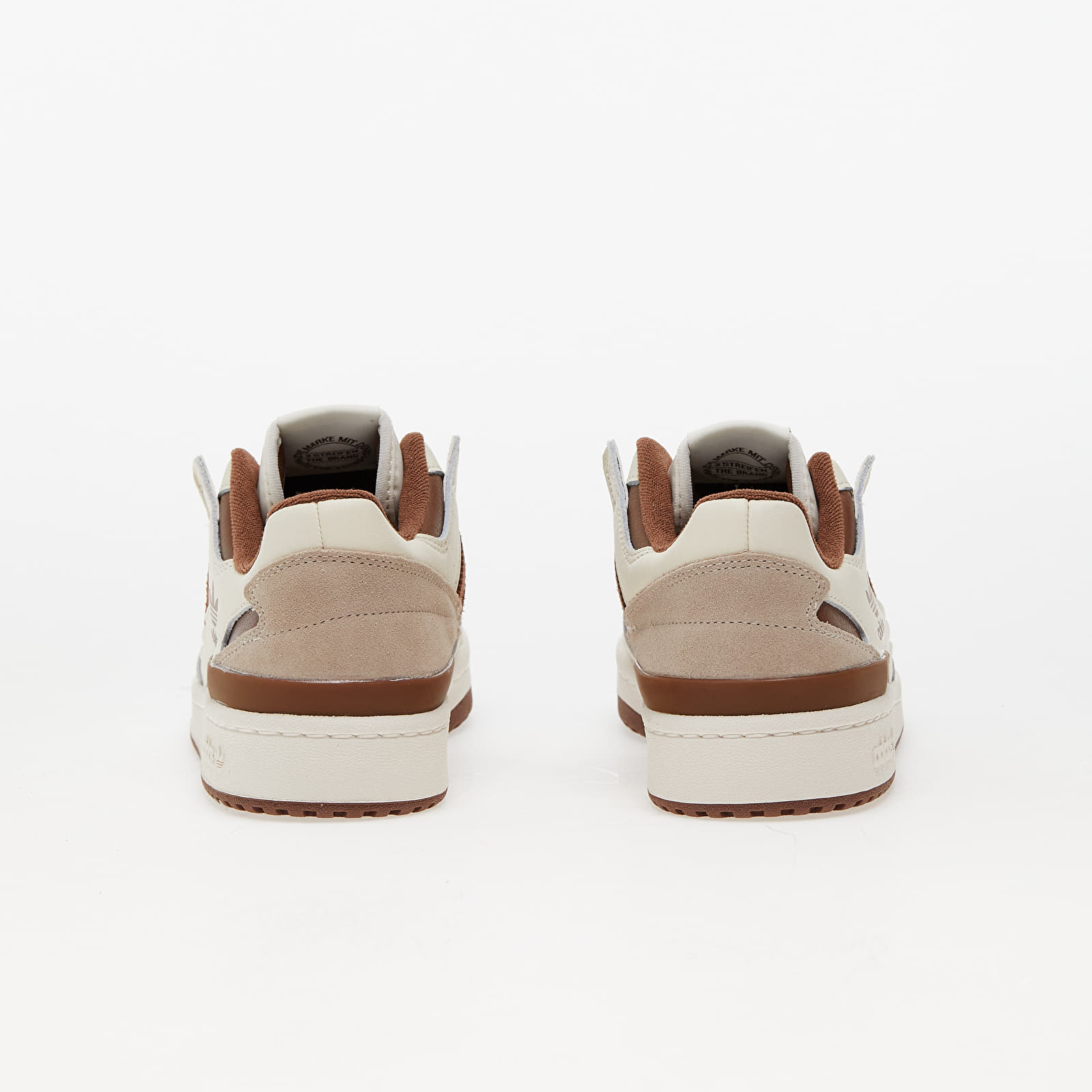 Pánské tenisky a boty adidas Forum Low Cl Crew White/ Preloveded Brown/ Wonder Beige