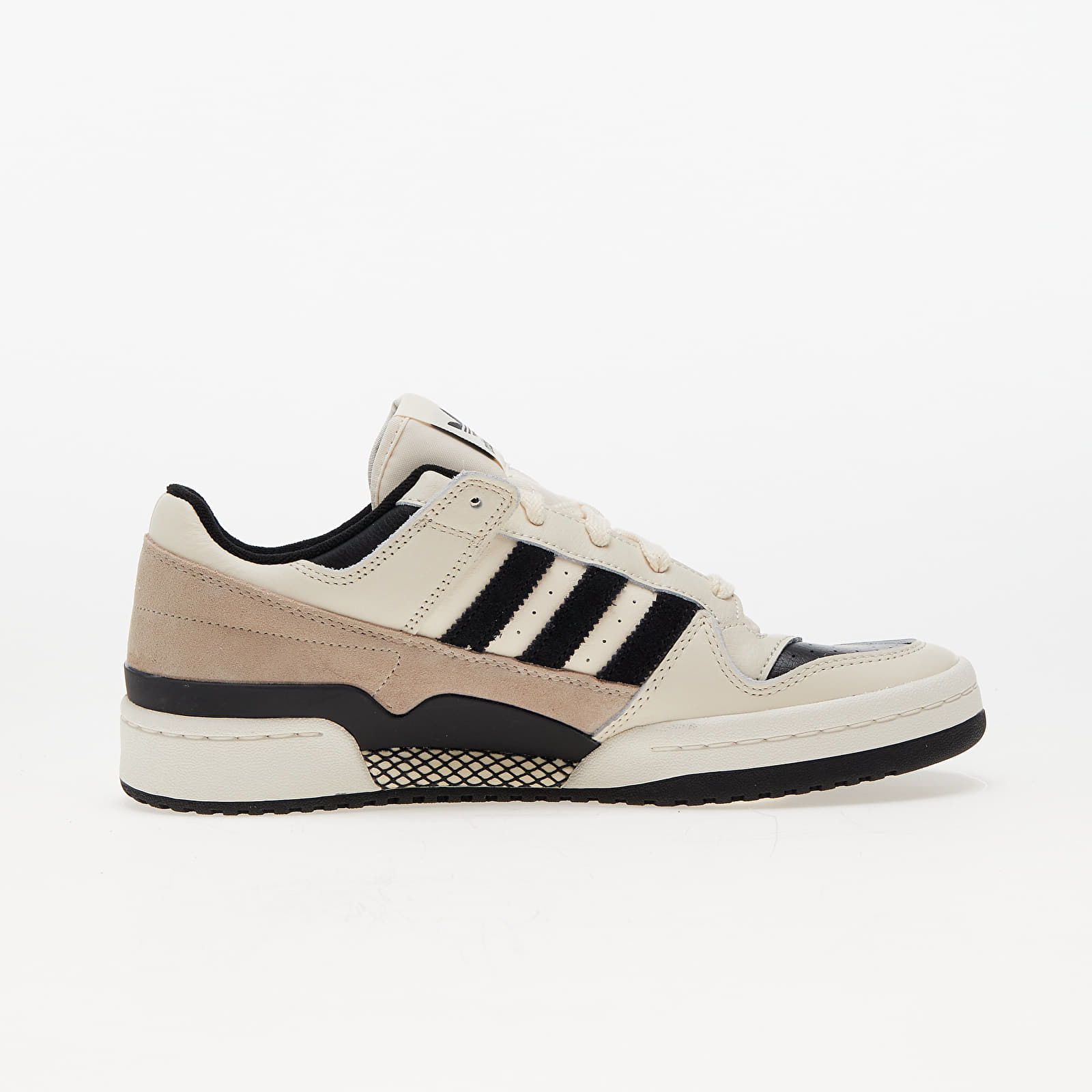 Men's sneakers and shoes adidas Forum Low Cl Wonder White/ Core Black/ Wonder Beige