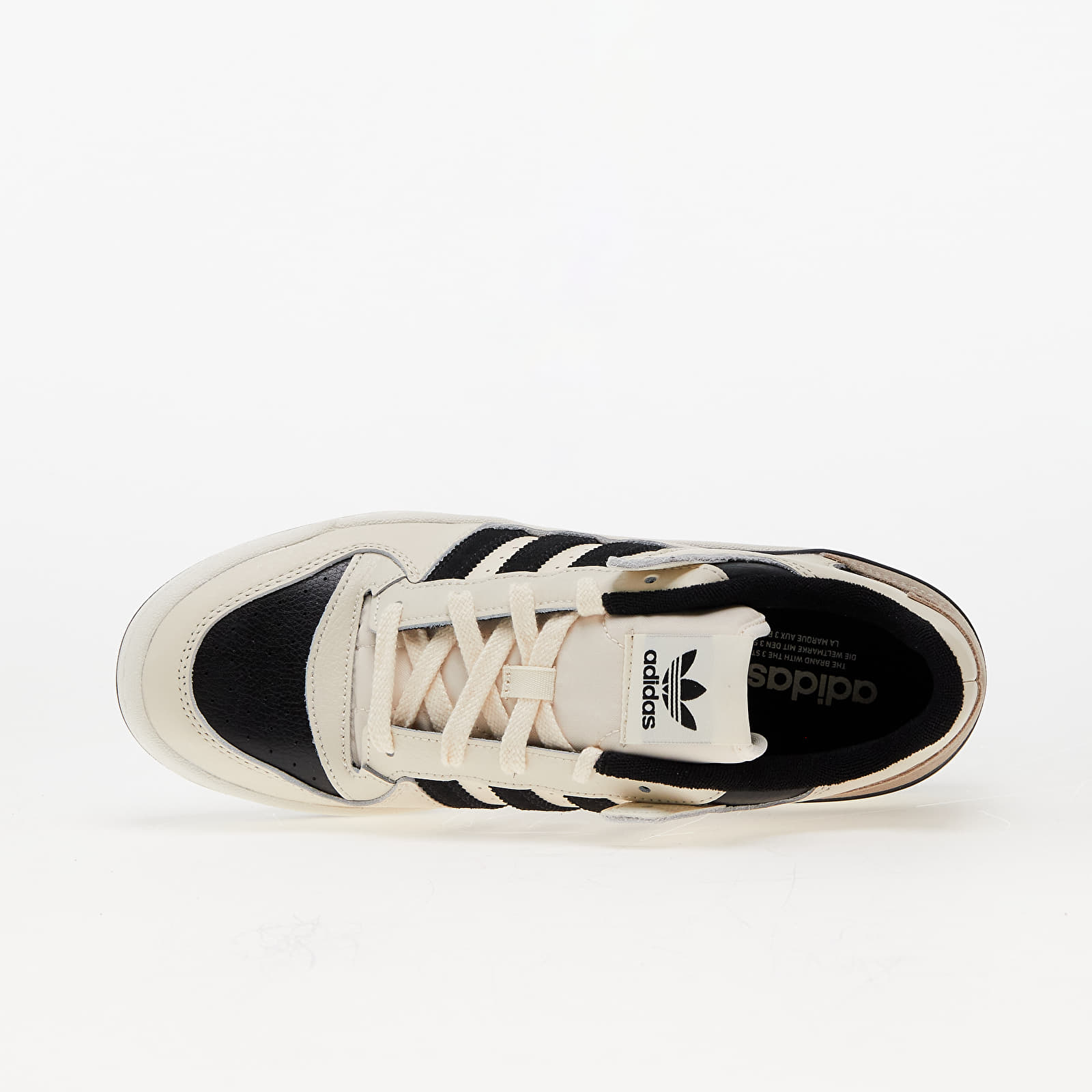Men's sneakers and shoes adidas Forum Low Cl Wonder White/ Core Black/ Wonder Beige