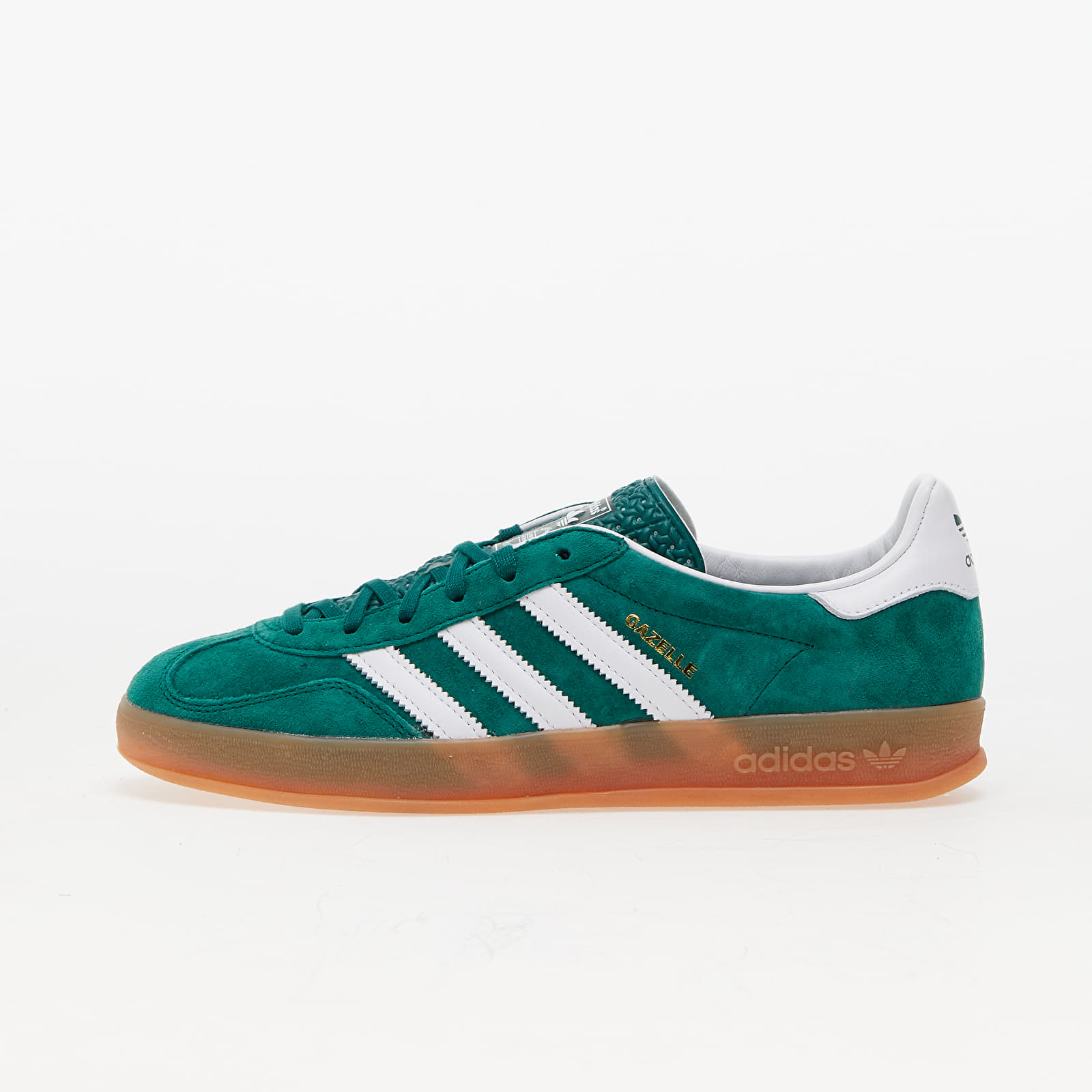 Men's sneakers and shoes adidas Gazelle Indoor Collegiate Green/ Ftw White/ Gum2