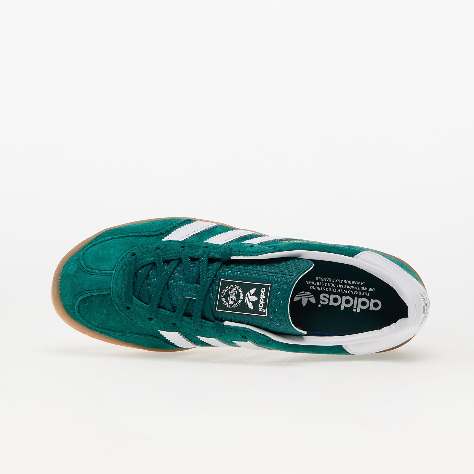 Men's sneakers and shoes adidas Gazelle Indoor Collegiate Green/ Ftw White/ Gum2